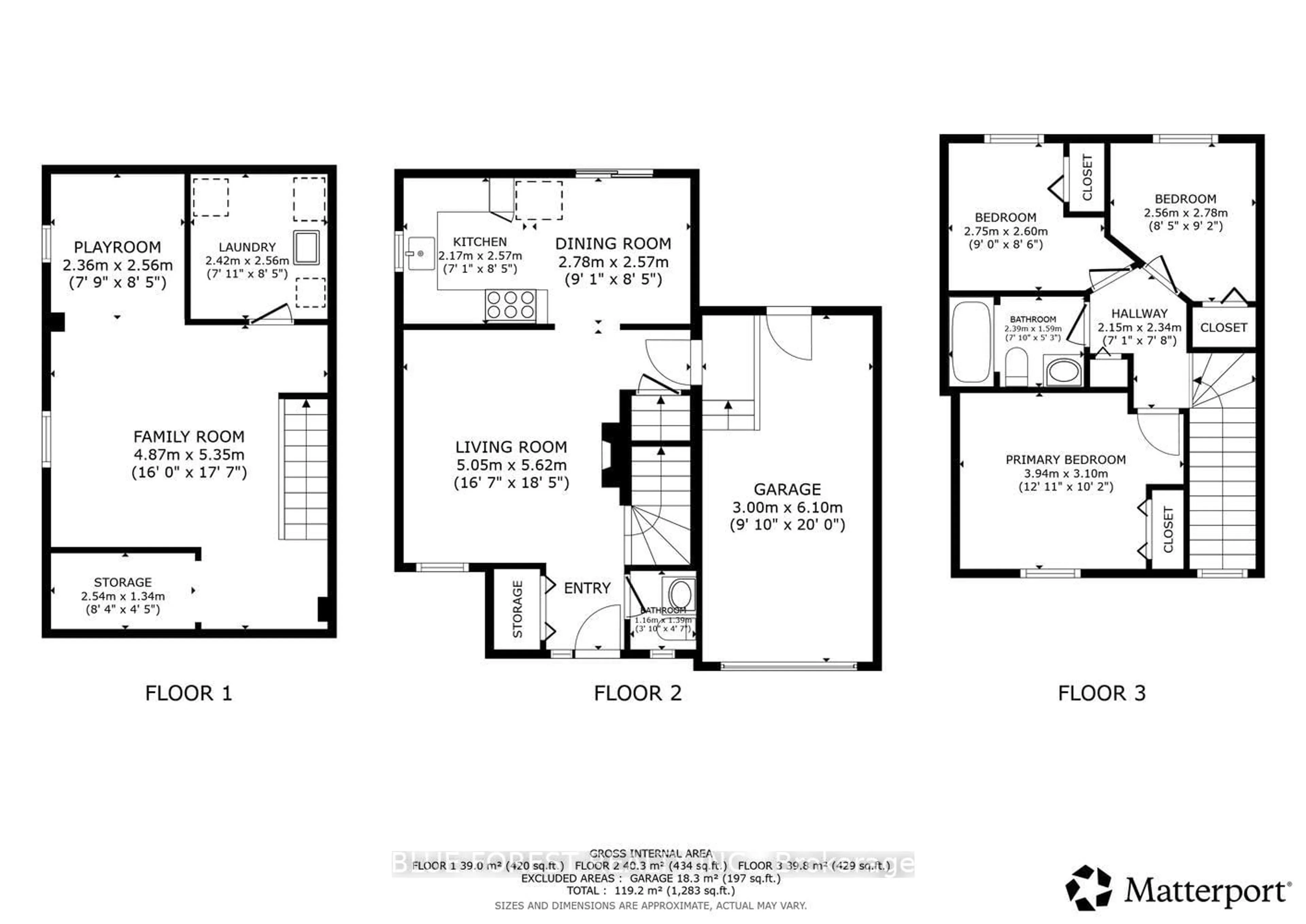 Floor plan for 51 Hickory Blvd, Strathroy-Caradoc Ontario N7G 4E9
