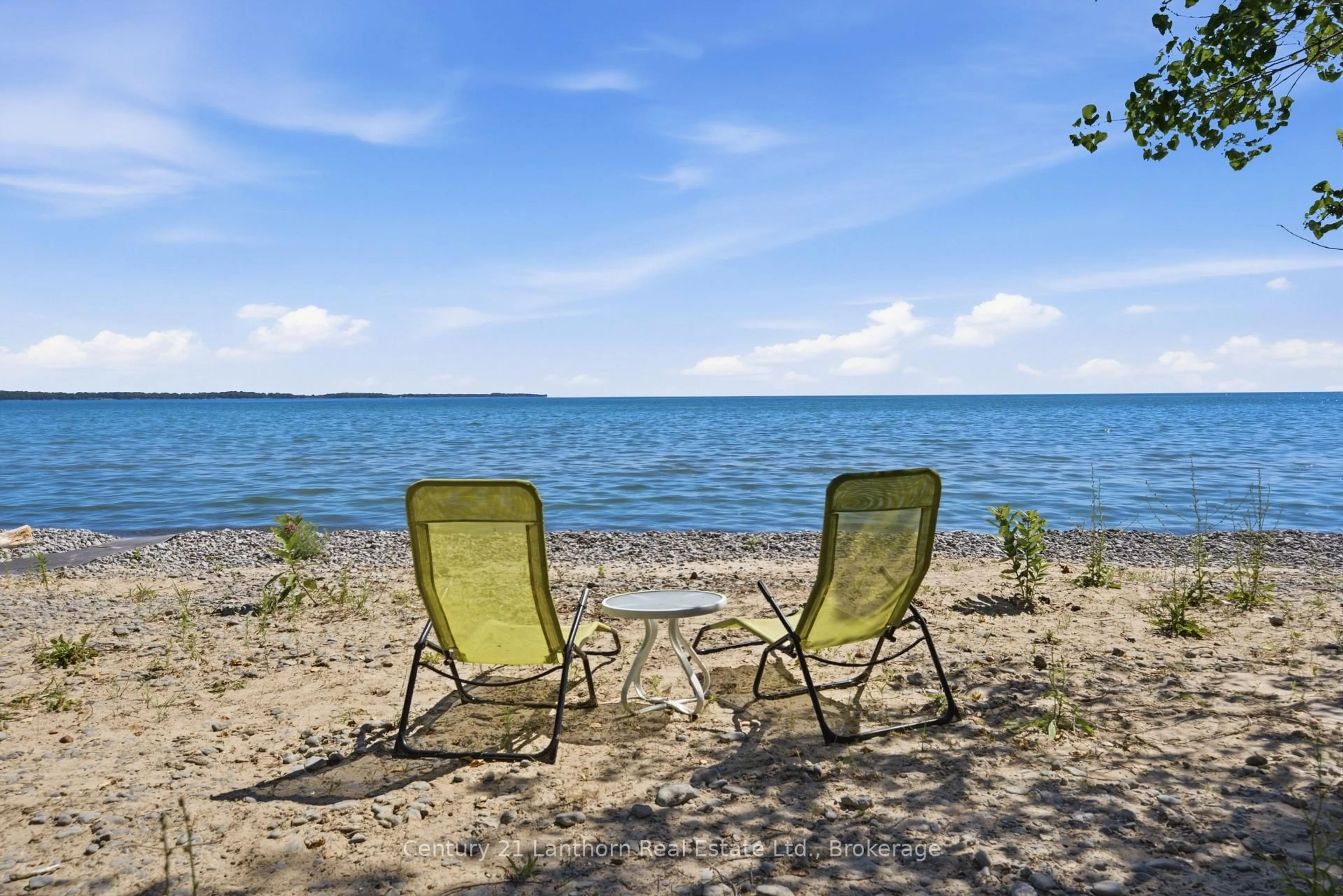 Patio, water/lake/river/ocean view for 26 Welsh Lane, Prince Edward County Ontario K0K 2T0