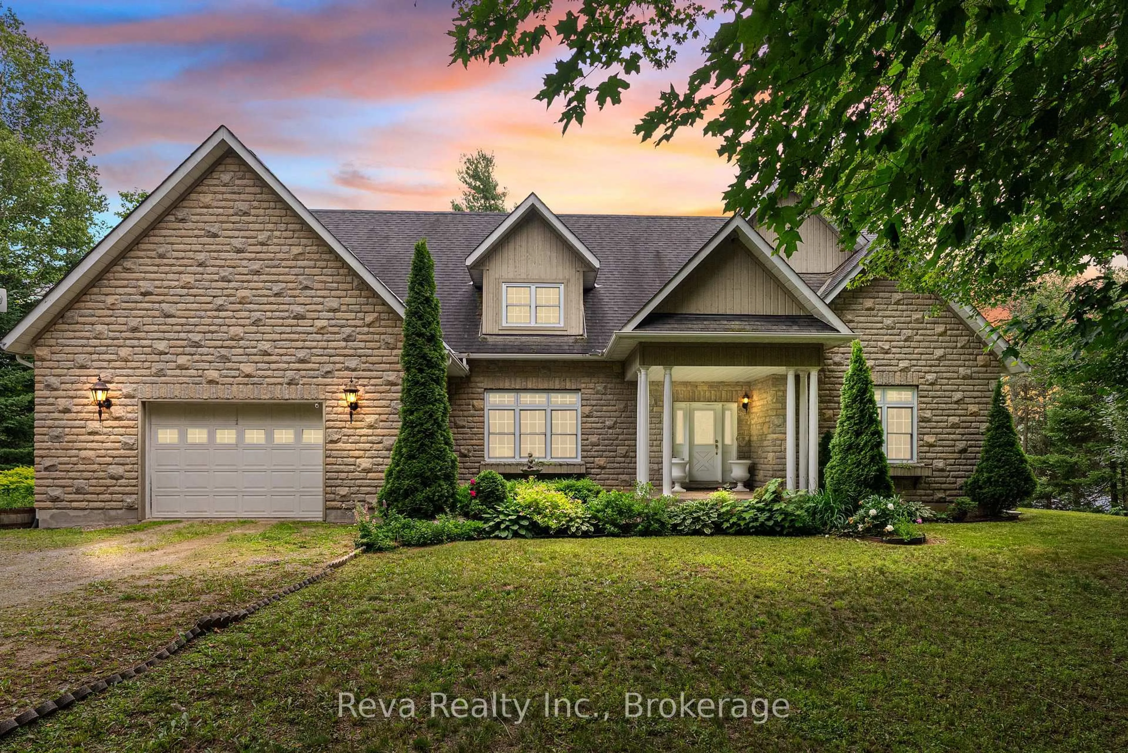 Home with brick exterior material, street for 464 Mooney Rd #A & B, Bancroft Ontario K0L 1C0