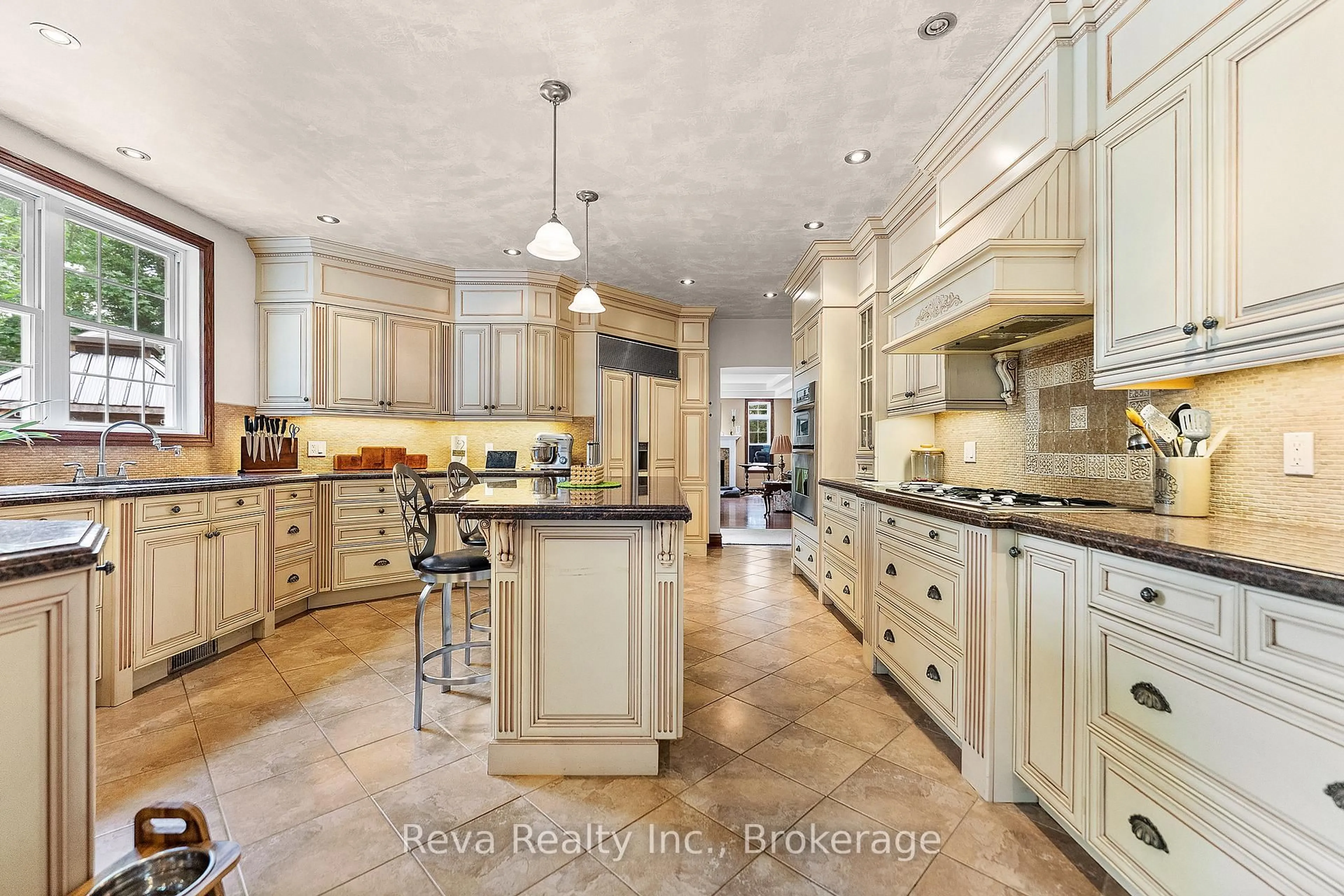 Open concept kitchen, ceramic/tile floor for 464 Mooney Rd #A & B, Bancroft Ontario K0L 1C0