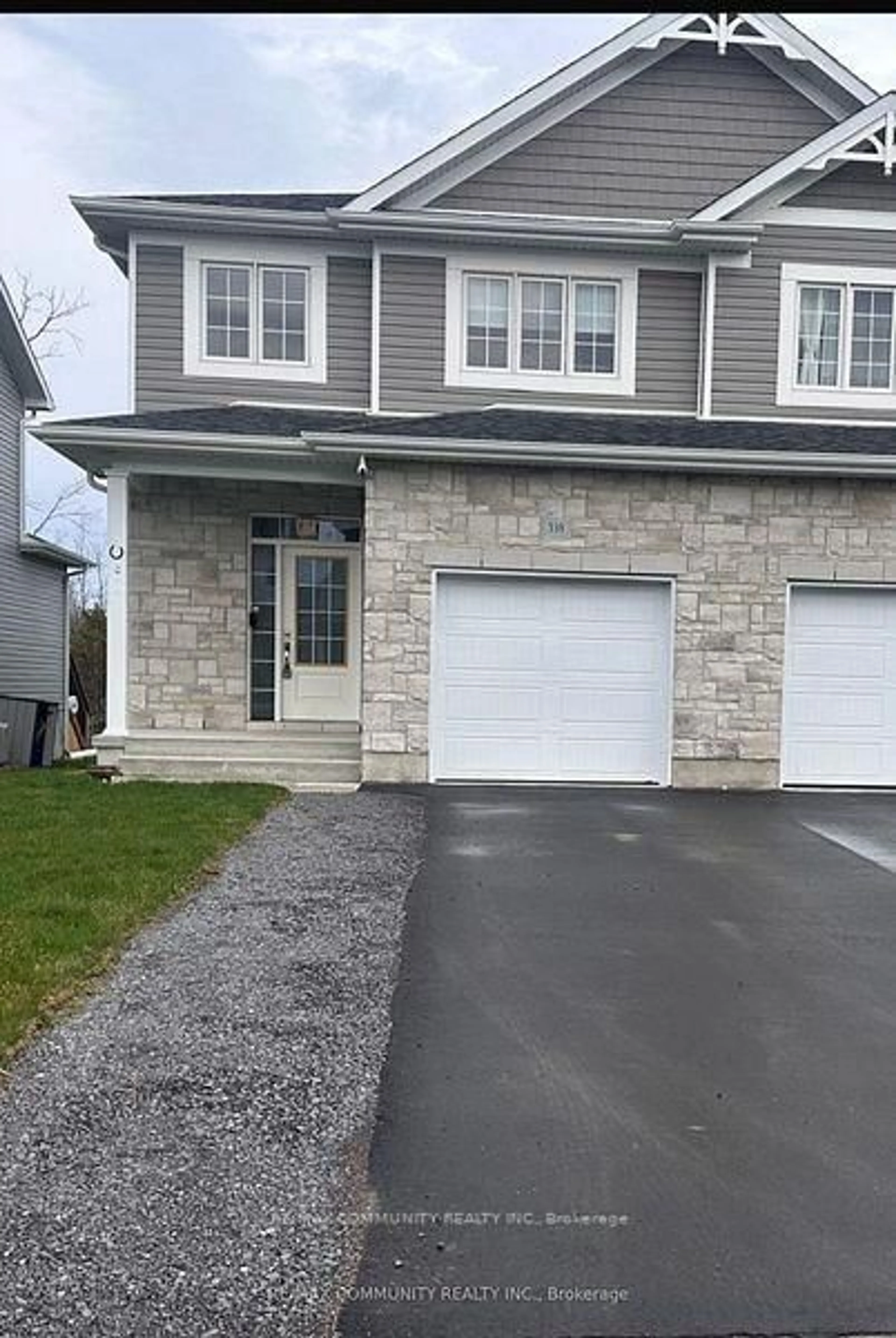 Home with vinyl exterior material, street for 338 Buckthorn Dr, Kingston Ontario K7P 0S1