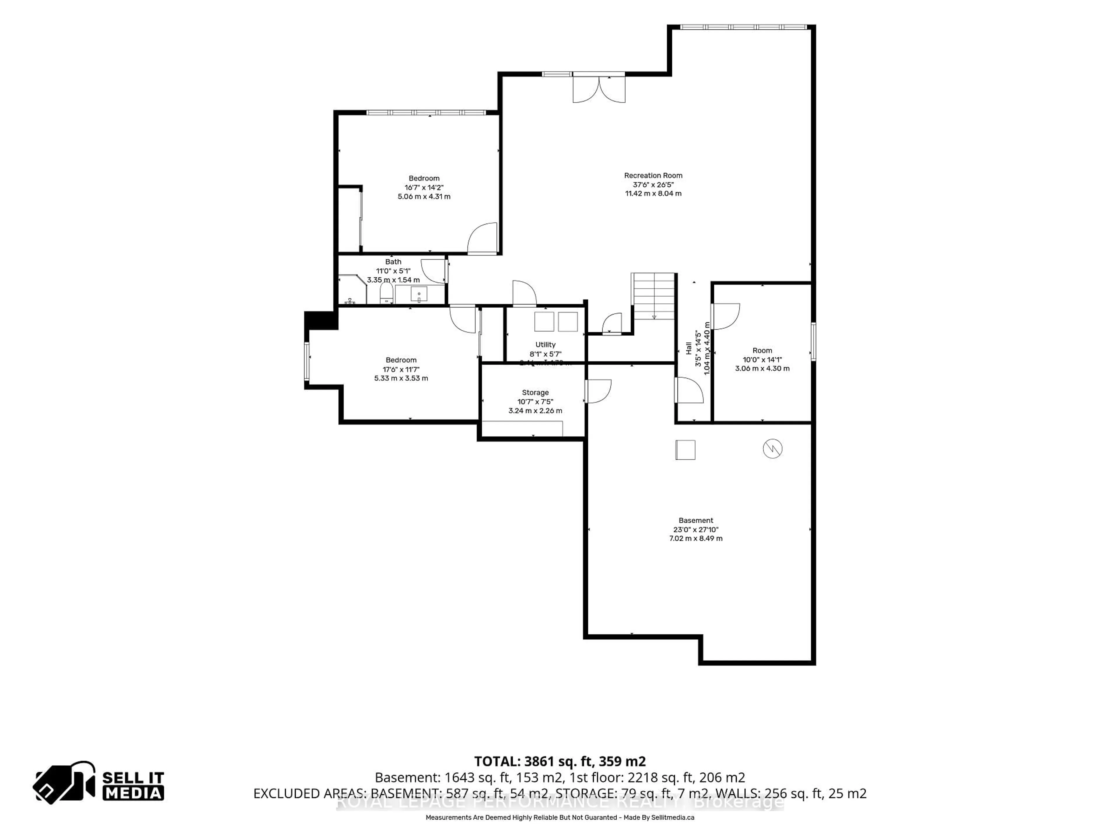 Floor plan for 263 Du Domaine Rd, Alfred and Plantagenet Ontario K0B 1J0