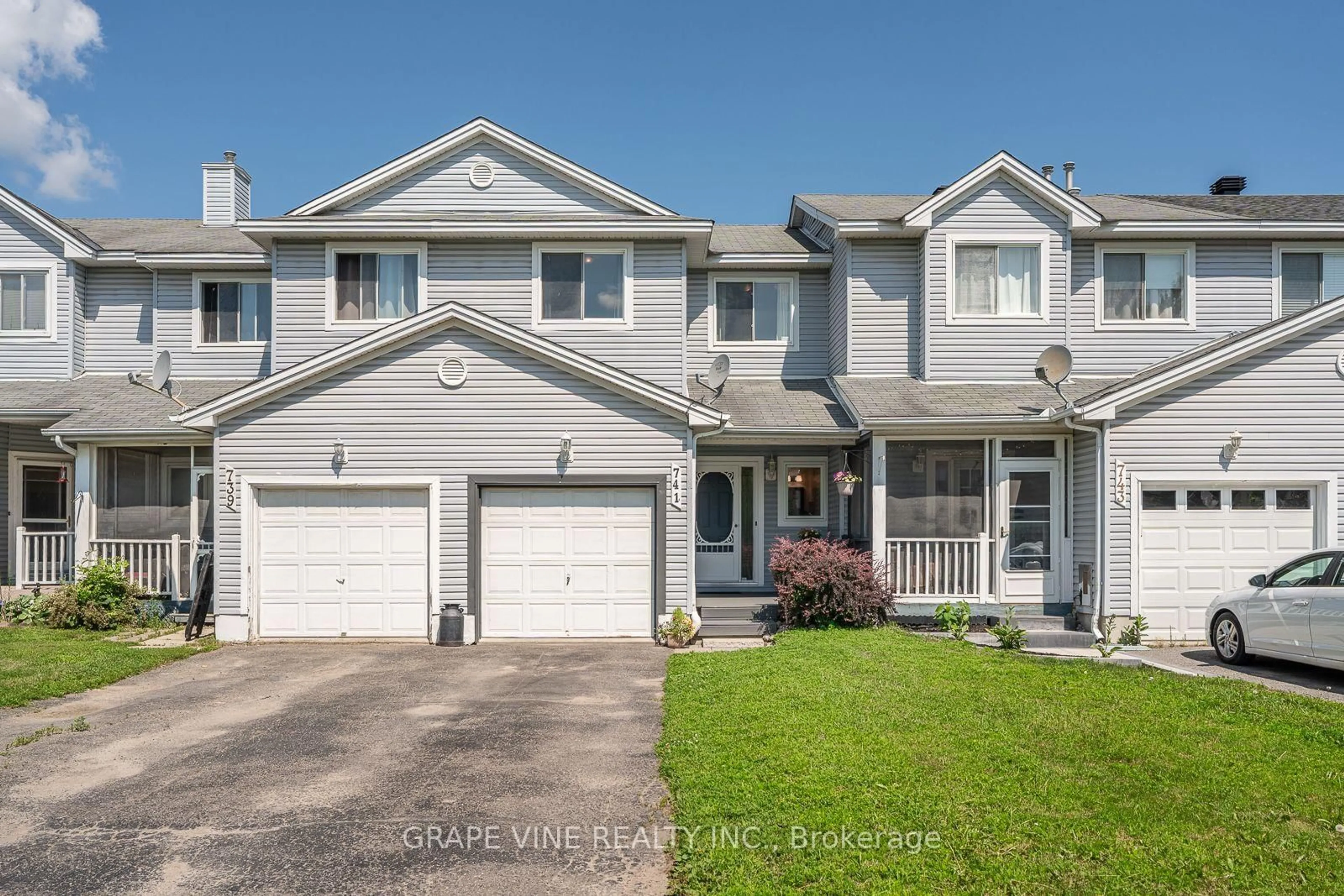 Home with vinyl exterior material, street for 741 Maley St, North Grenville Ontario K0G 1J0