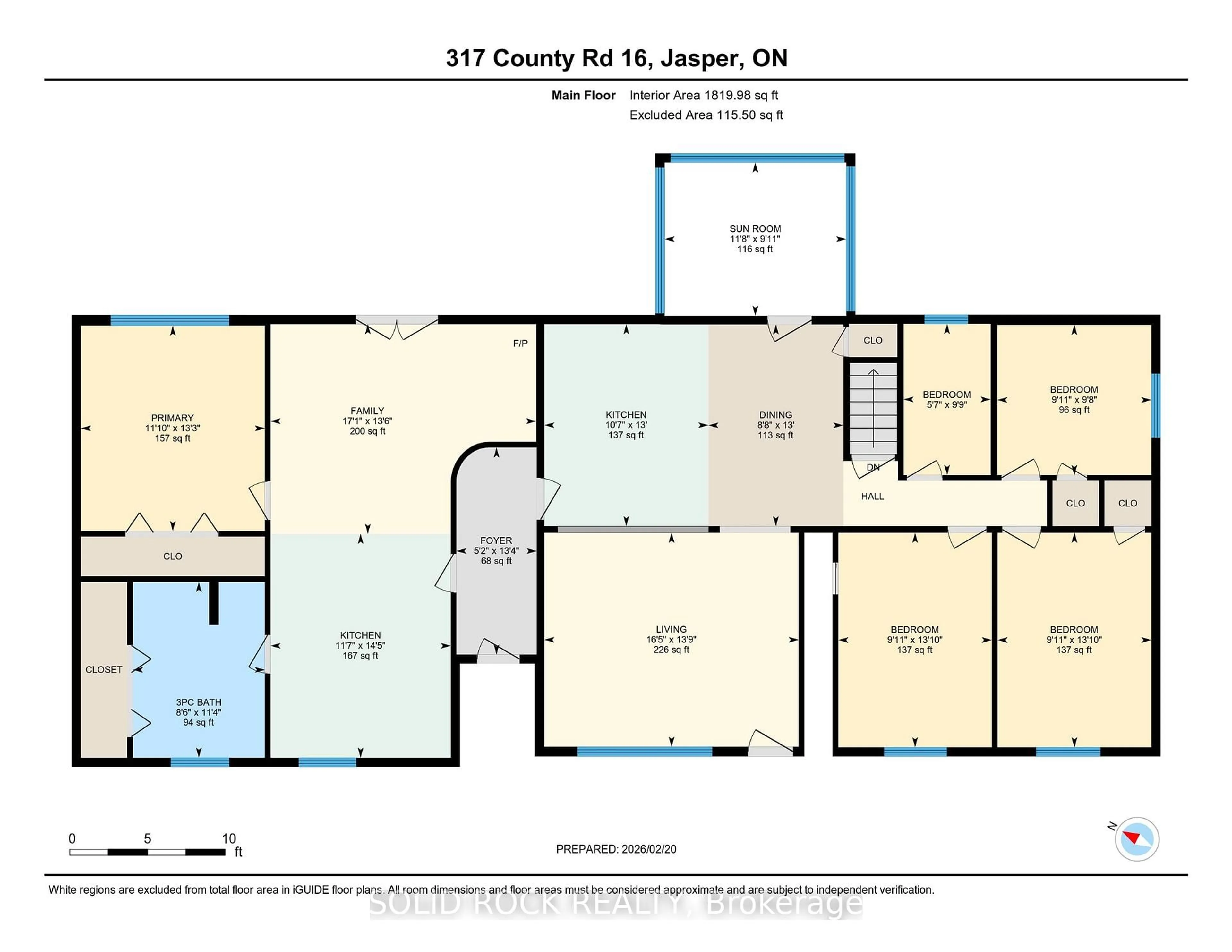 Floor plan for 317 County Road 16 Rd, Elizabethtown-Kitley Ontario K0G 1G0