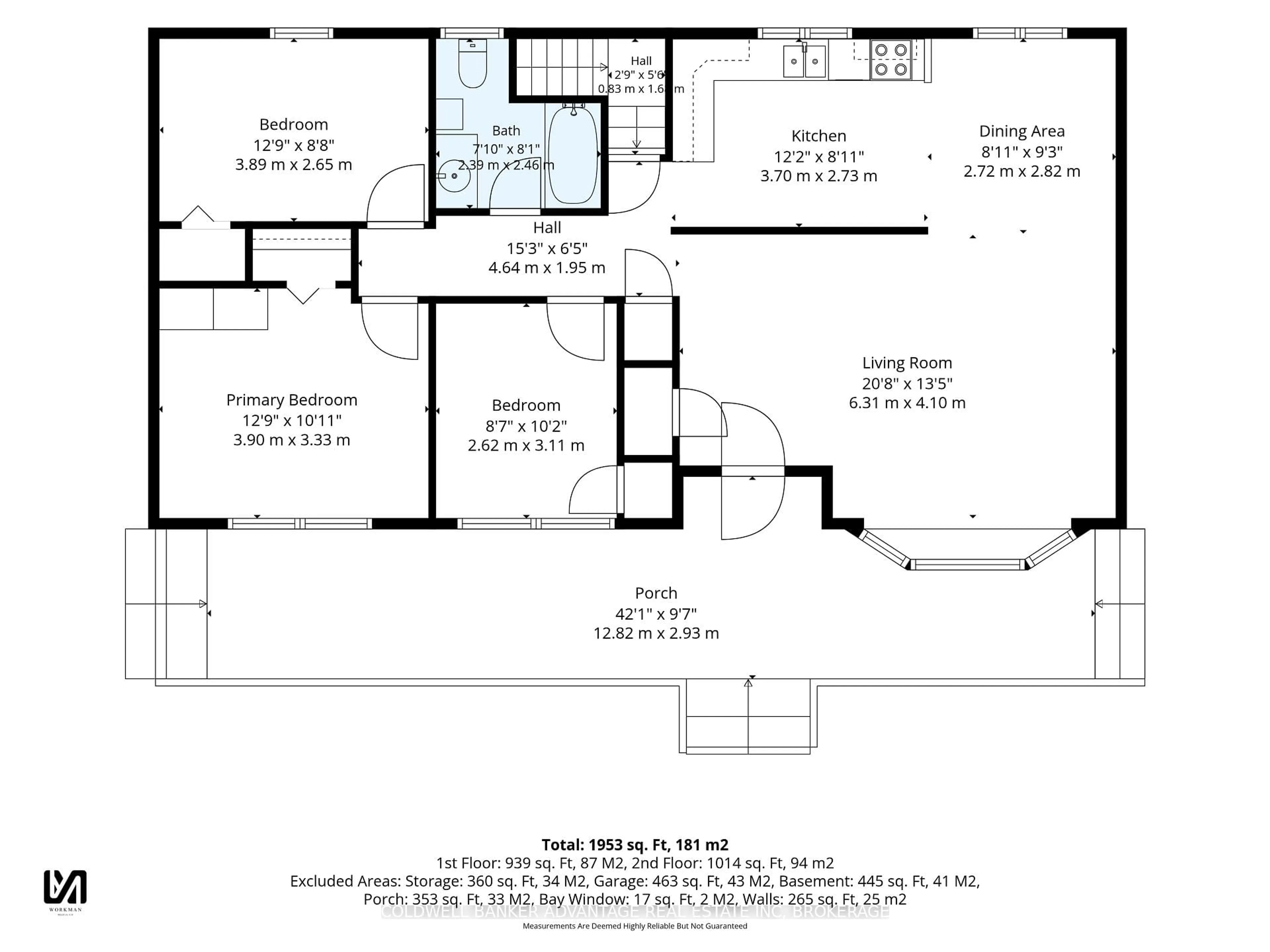 Floor plan for 85 James St, Welland Ontario L3B 5M2