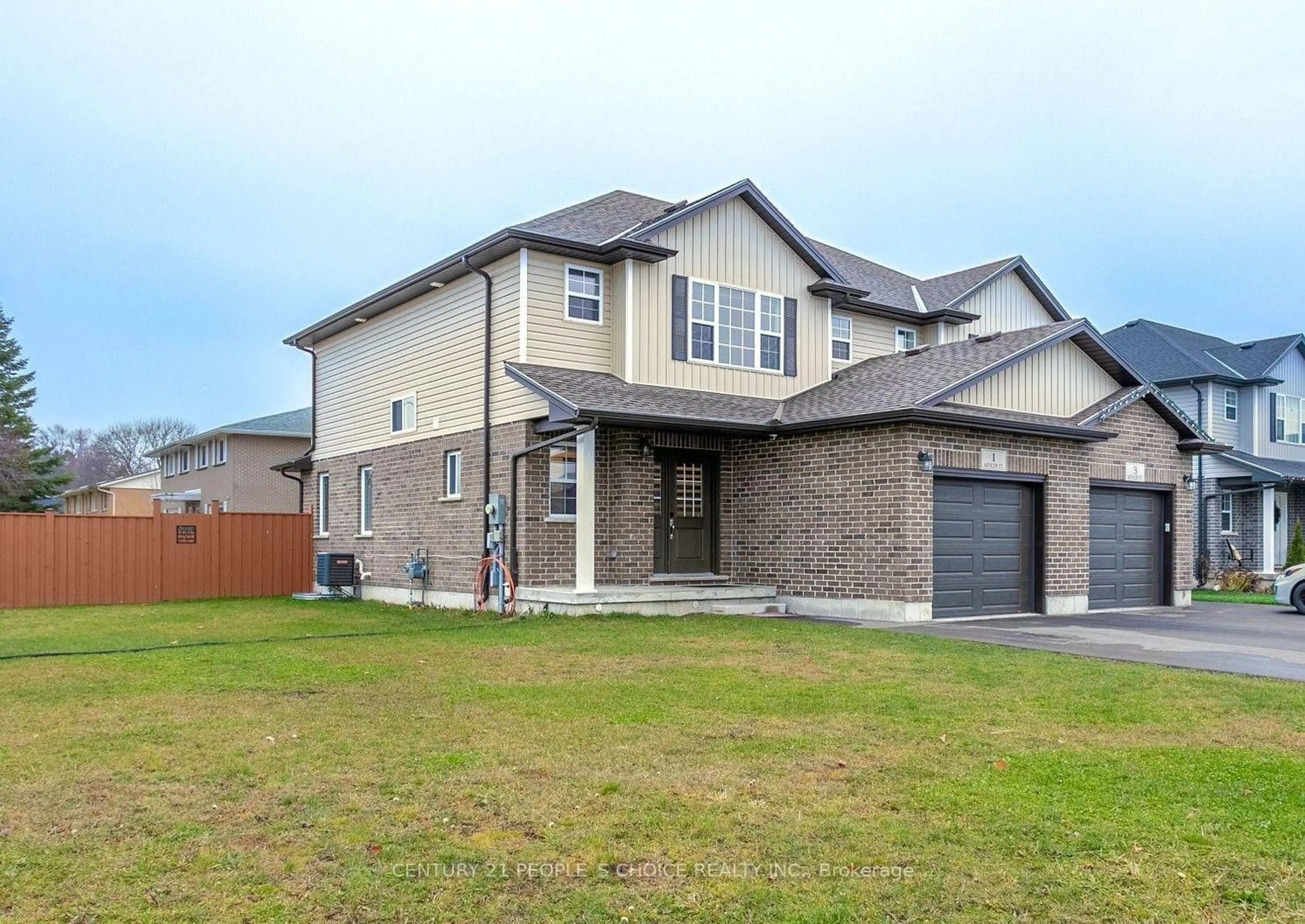 Home with brick exterior material, street for 1 Minler St, Ingersoll Ontario N5C 0C9