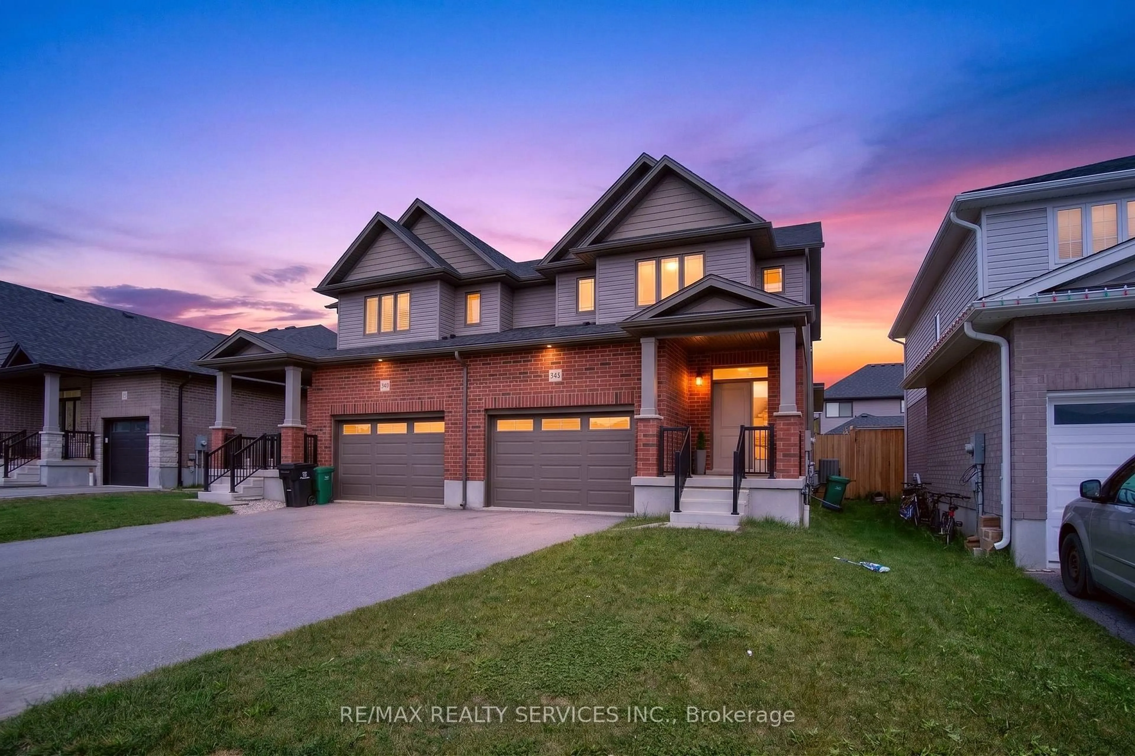 Home with brick exterior material, street for 138 Woodberry Cres, Woolwich Ontario N3B 0E5