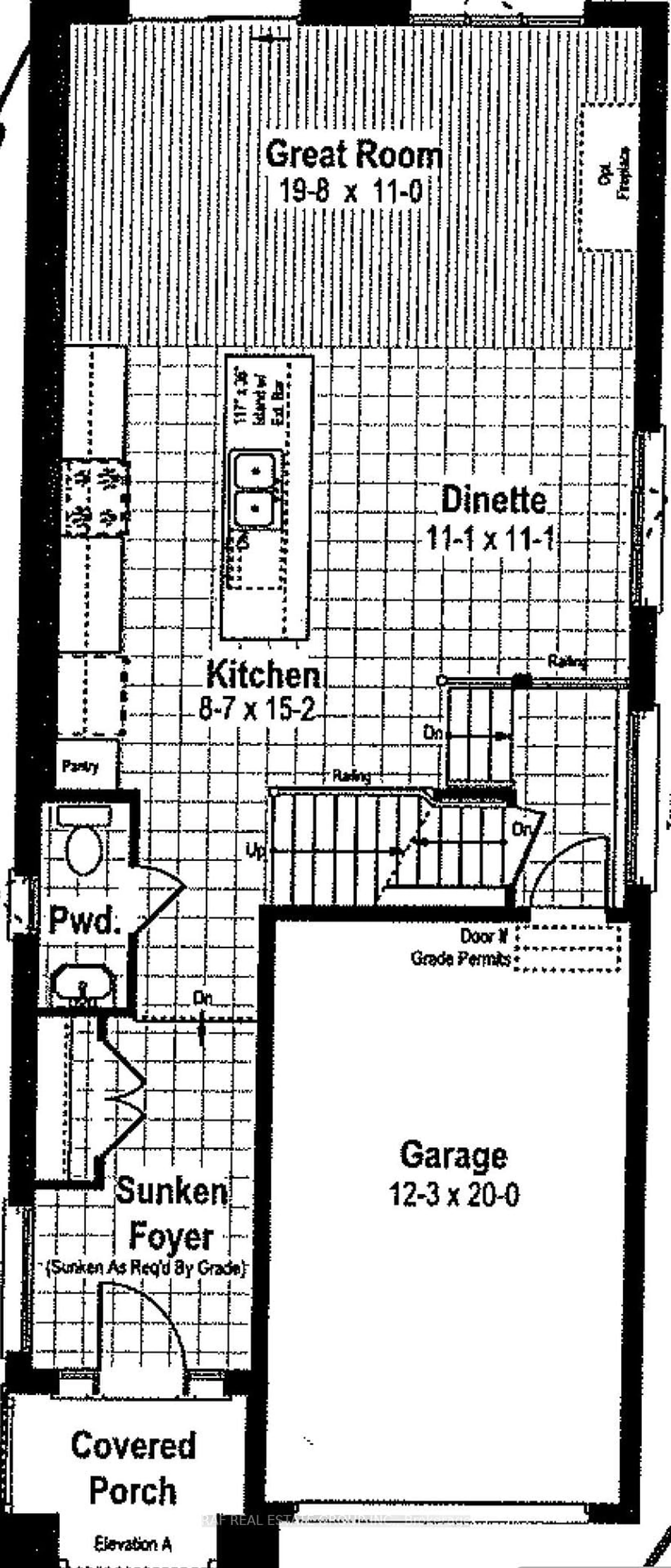 Floor plan for 127 Ian Ormston Dr, Kitchener Ontario N2P 2K3