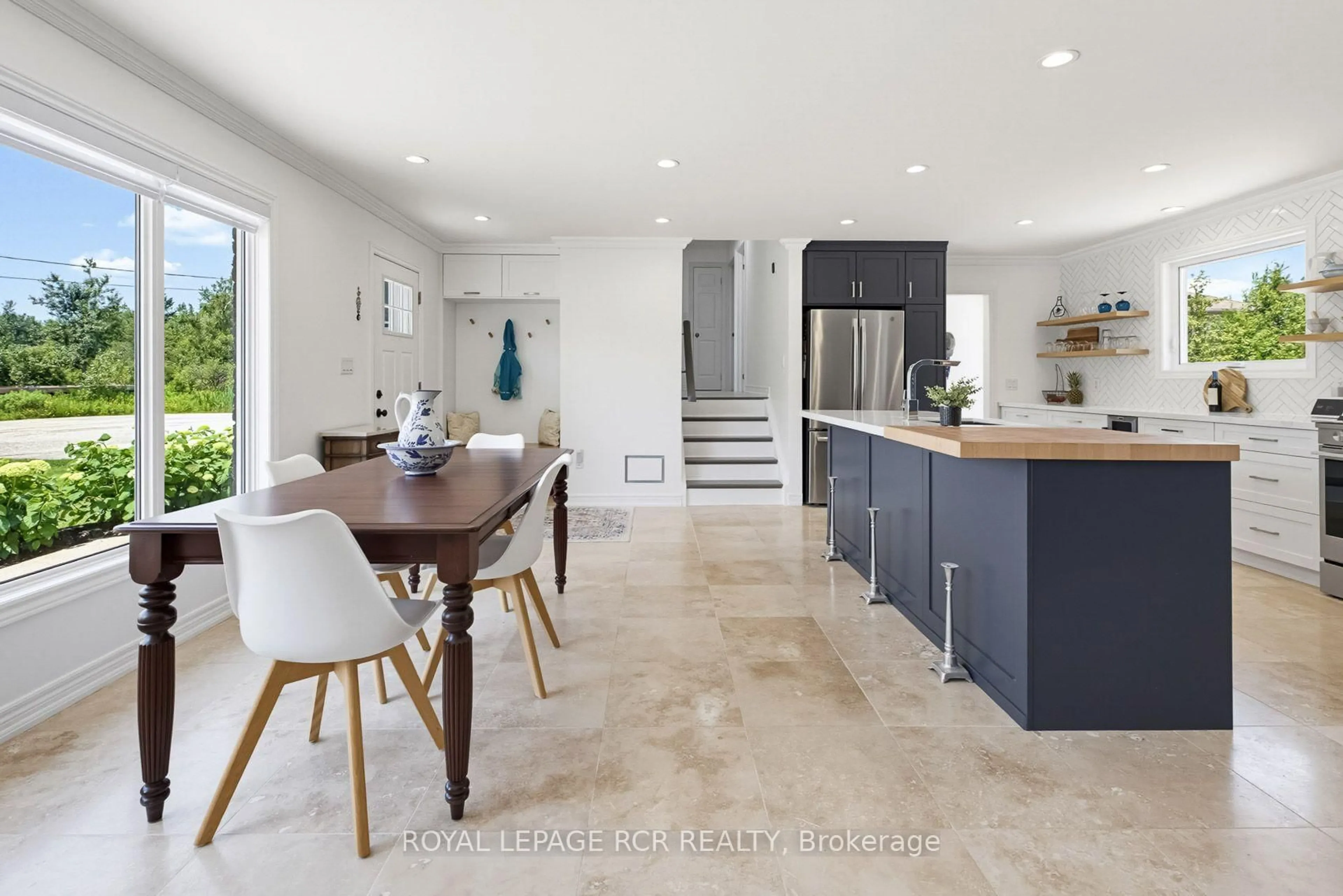 Open concept kitchen, ceramic/tile floor for 13 McDowell St, Southgate Ontario N0C 1B0