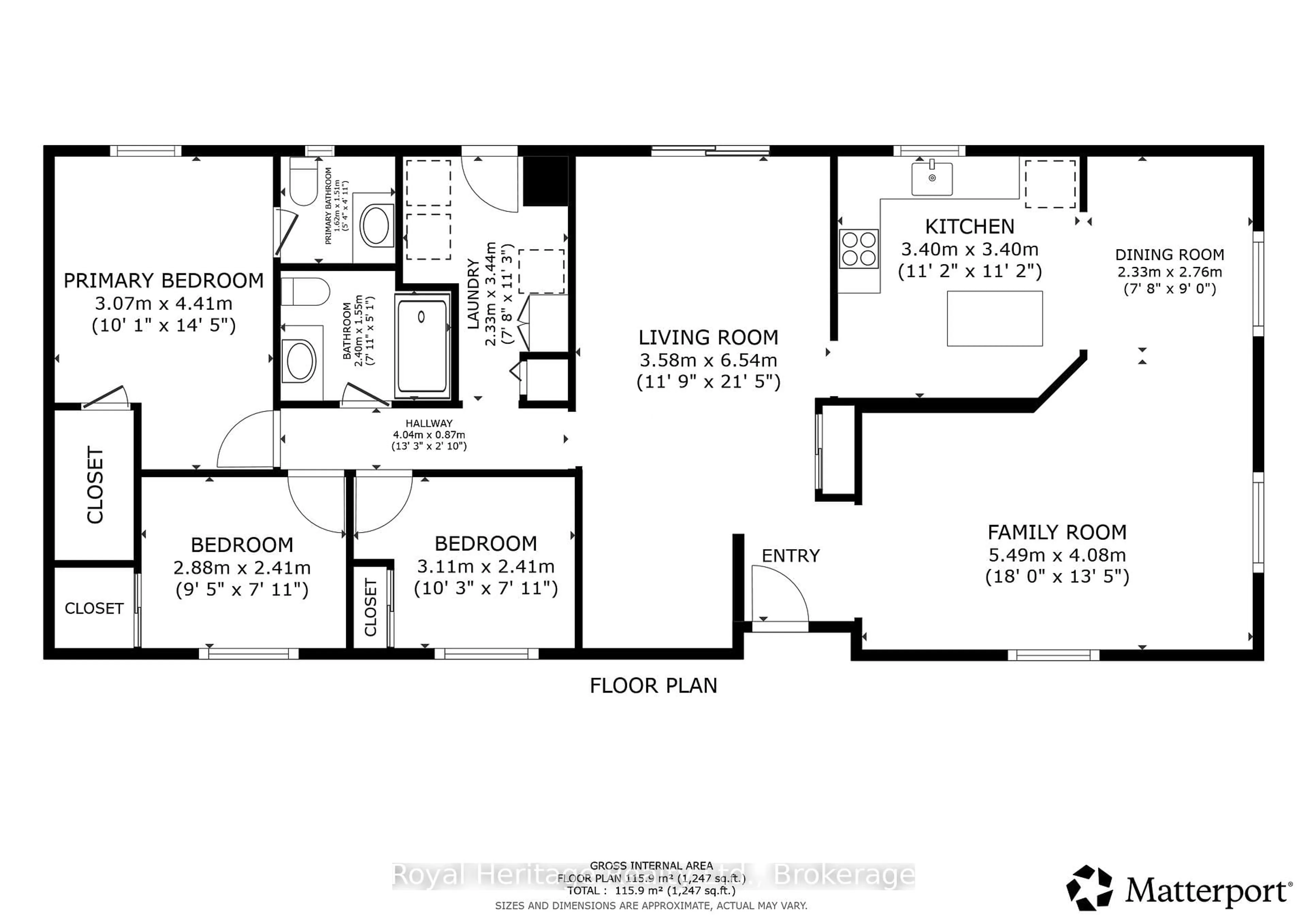 Floor plan for 3 Macal Dr, Kawartha Lakes Ontario K9V 0H5