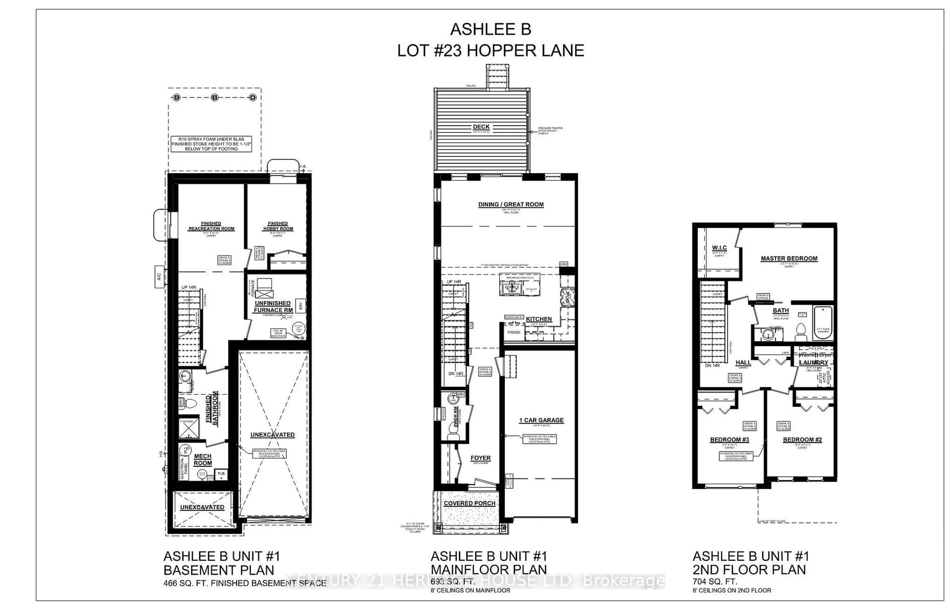 Floor plan for 26 Hopper Lane, St. Thomas Ontario N5R 0S2