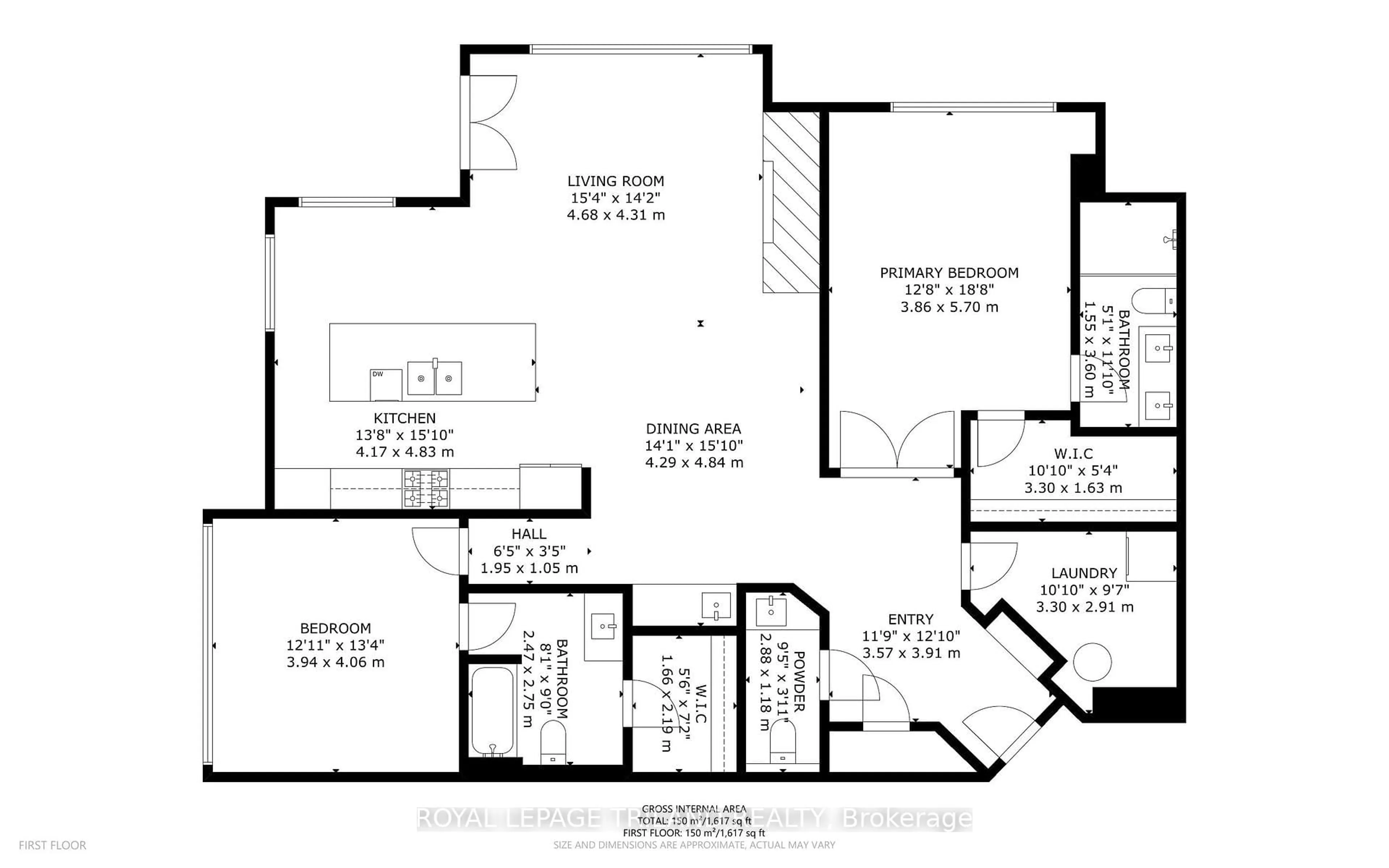 Floor plan for 1705 Fiddlehead Pl #409, London North Ontario N6G 0S1