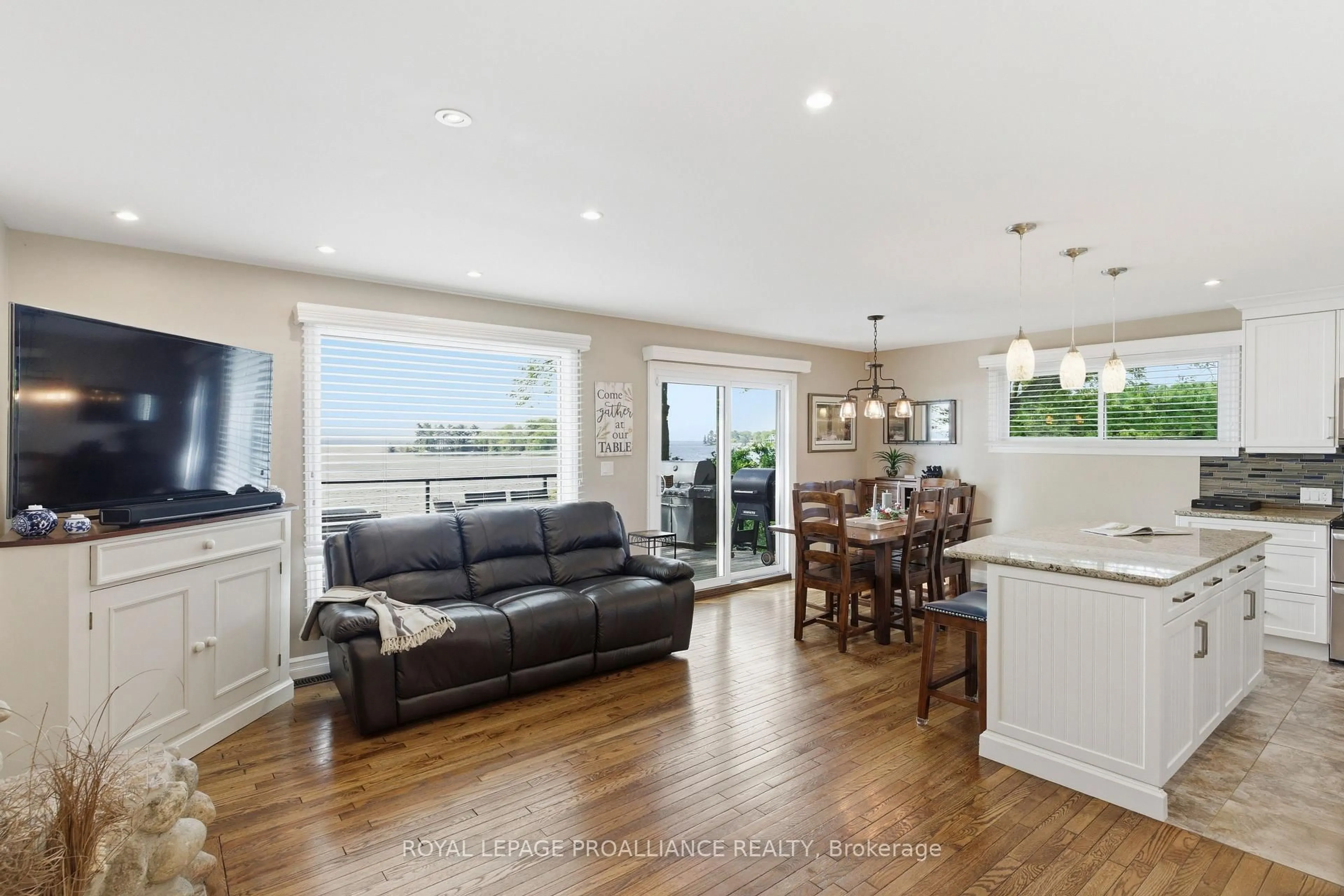 Open concept kitchen, unknown for 23 Moon Rd, Front of Yonge Ontario K0E 1R0