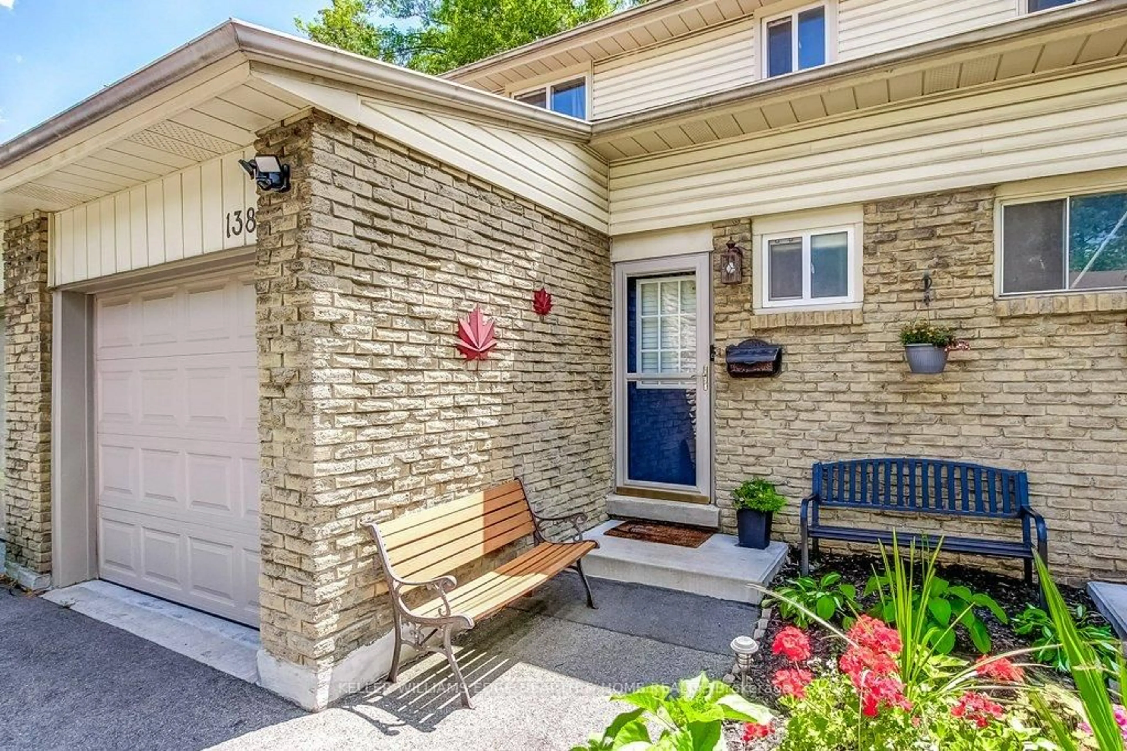 Home with brick exterior material, street for 100 Quigley Rd #138, Hamilton Ontario L8K 6J1