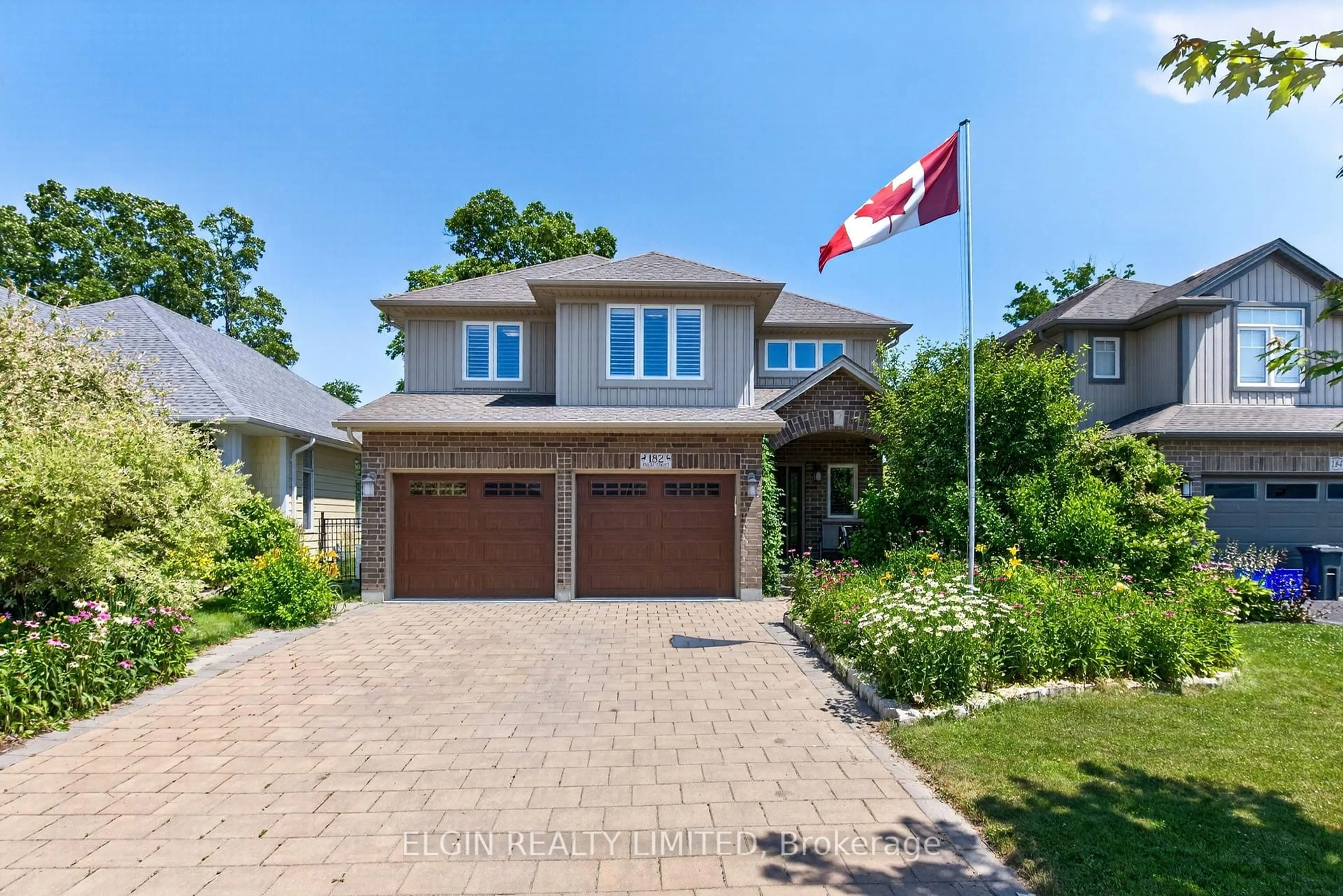 Home with brick exterior material, street for 182 Emery St, Central Elgin Ontario N5L 0A6