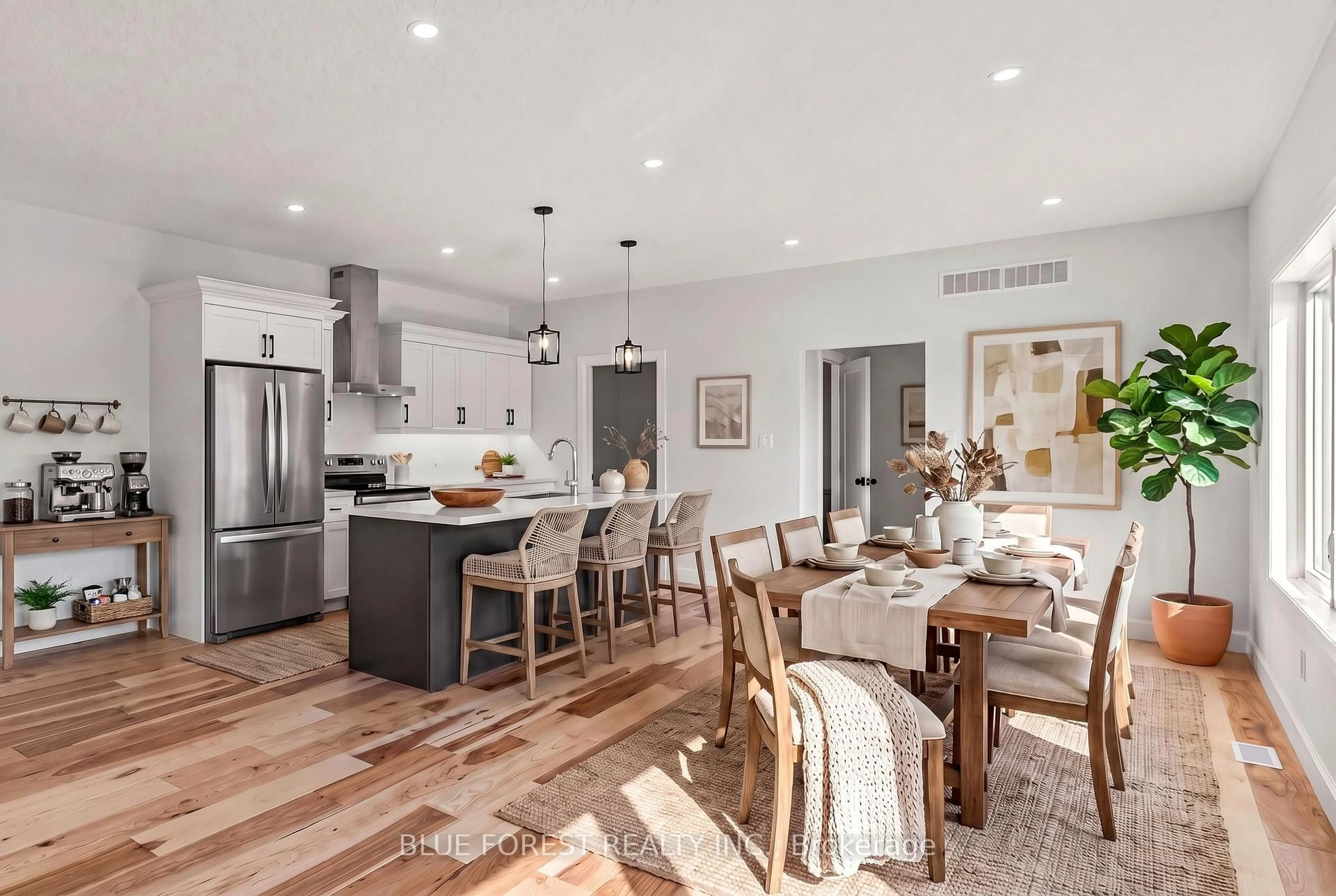 Open concept kitchen, unknown for 198 McRae St, Southwest Middlesex Ontario N0L 1M0