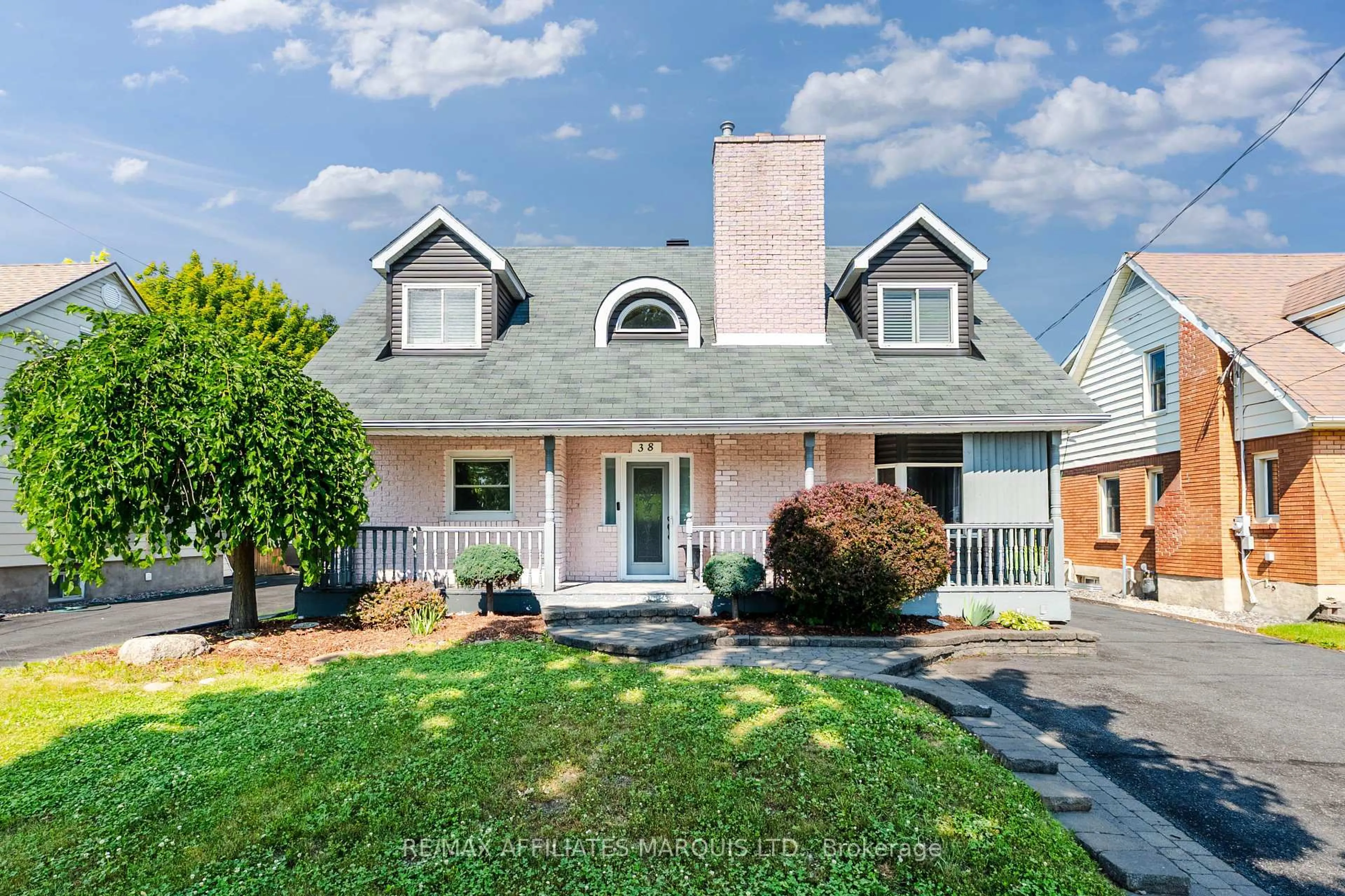 Home with vinyl exterior material, street for 38 Bryden Ave, Cornwall Ontario K6H 5M5