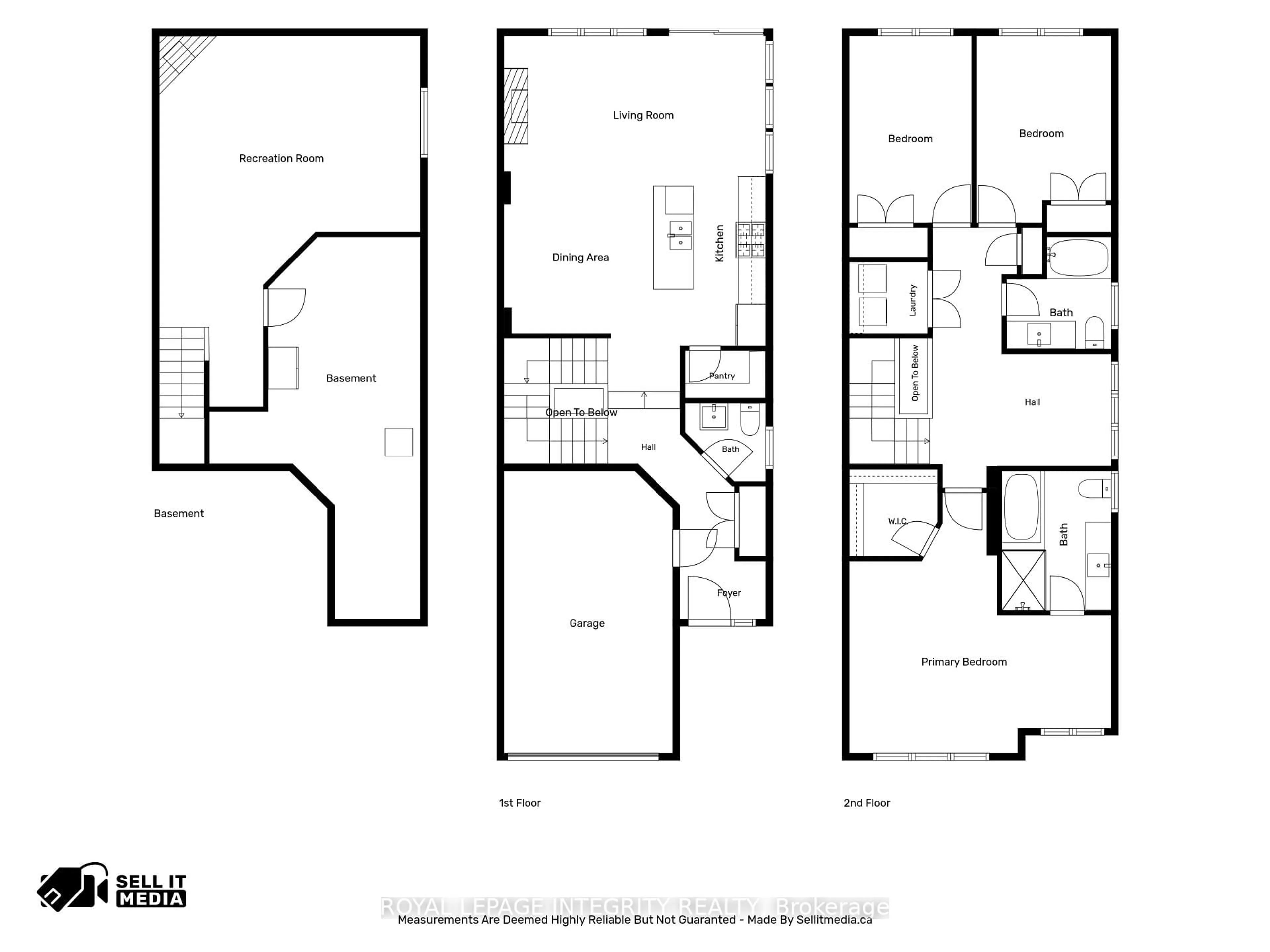 Floor plan for 120 Kestrel St, Ottawa Ontario K1T 0P8