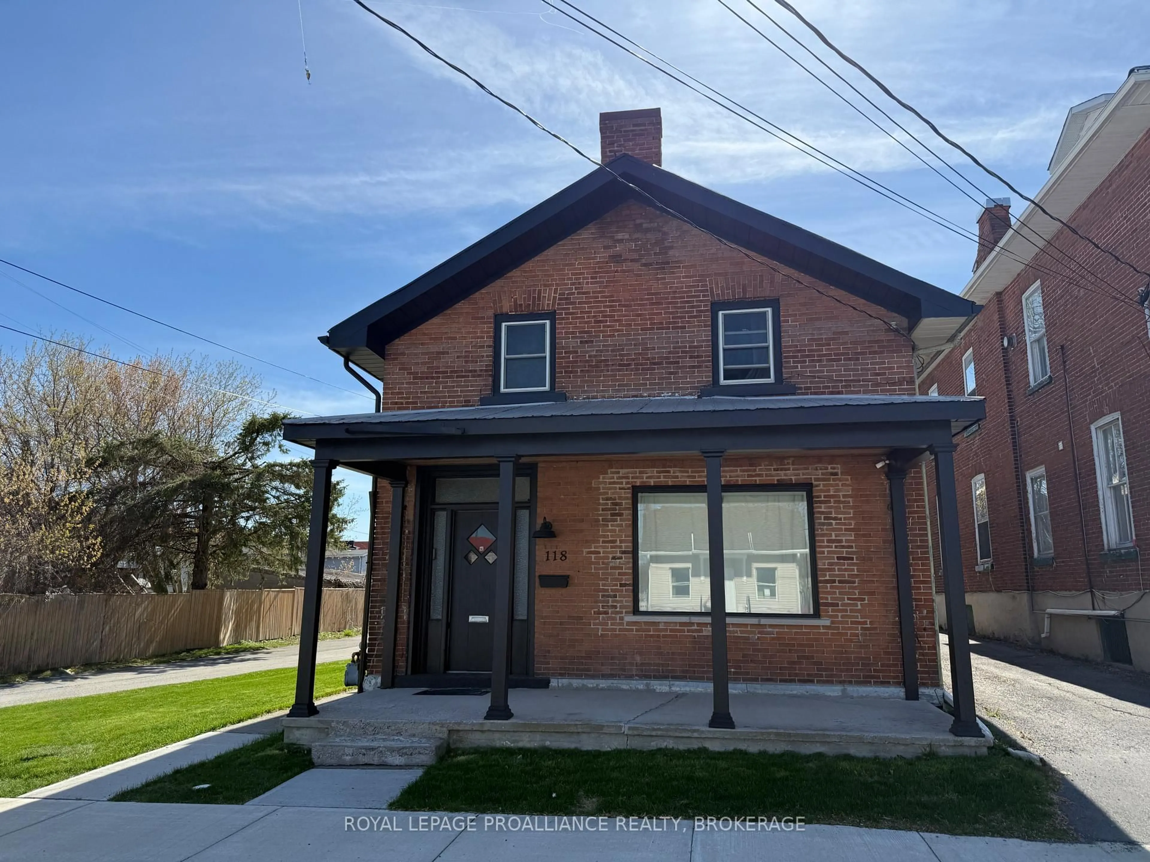 Home with brick exterior material, street for 118 East St, Greater Napanee Ontario K7R 1S6