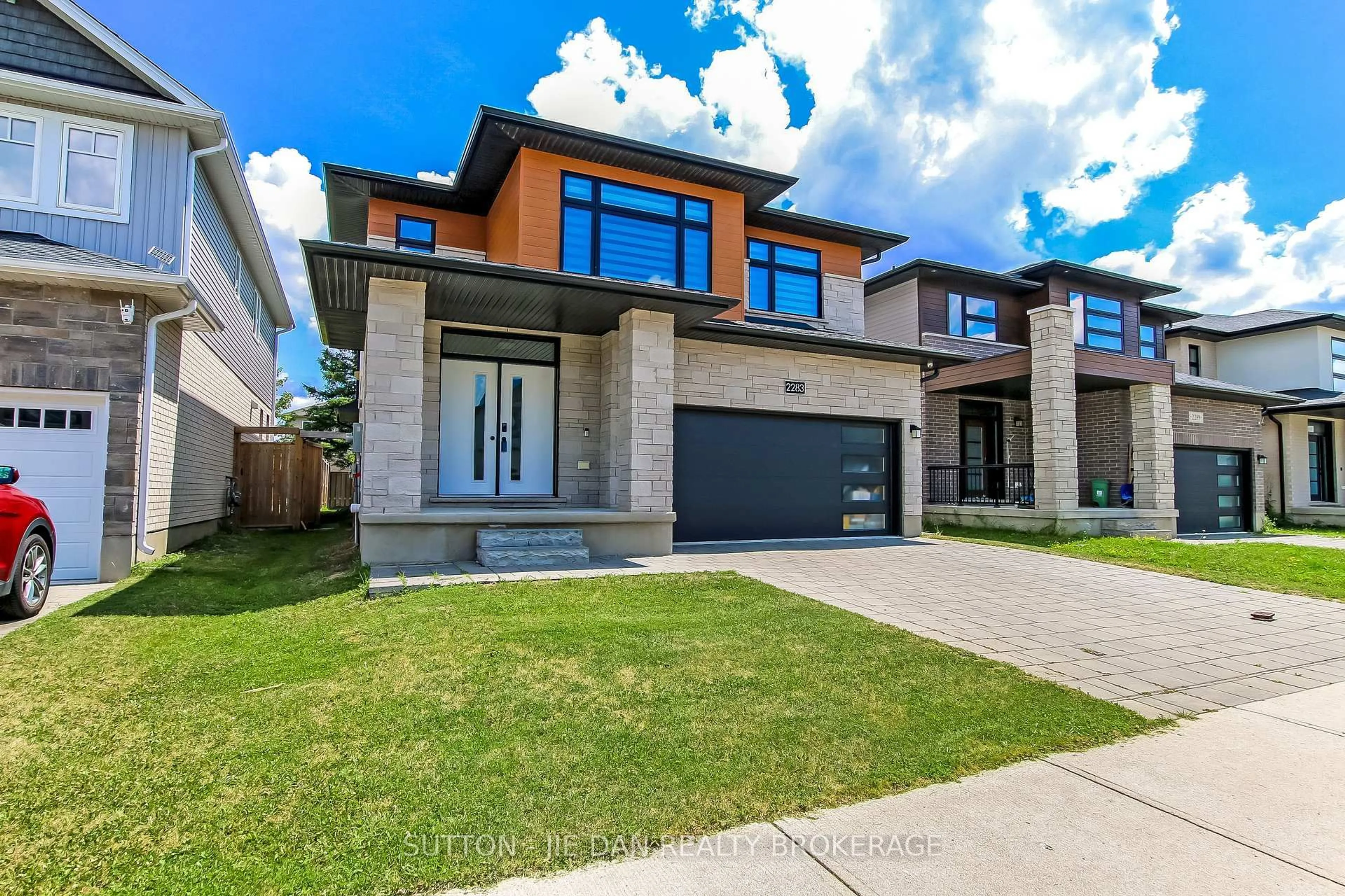 Home with brick exterior material, street for 2283 Tokala Tr, London North Ontario N6G 0V8