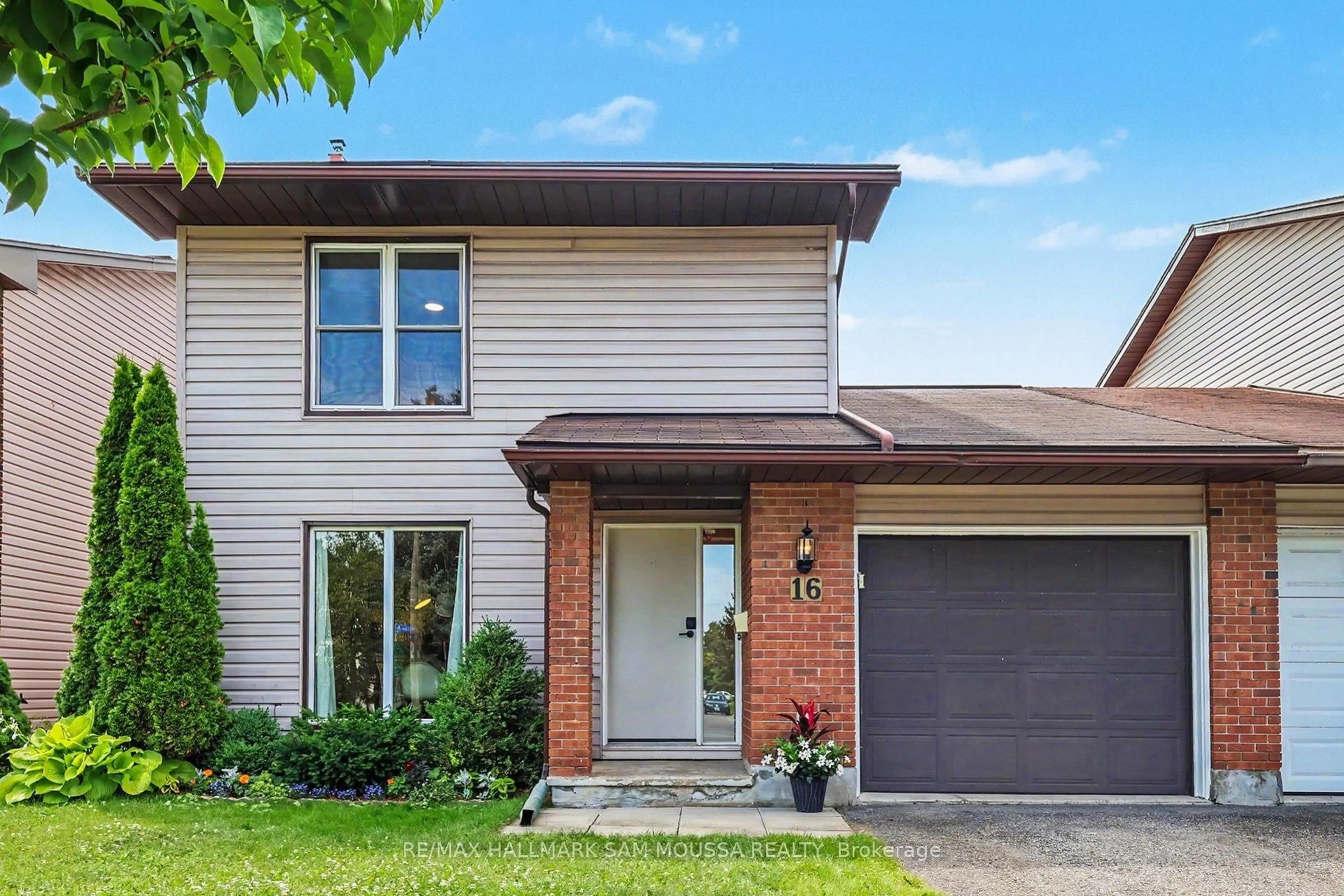 Home with brick exterior material, street for 16 Foxfield Dr, Ottawa Ontario K2J 1K4