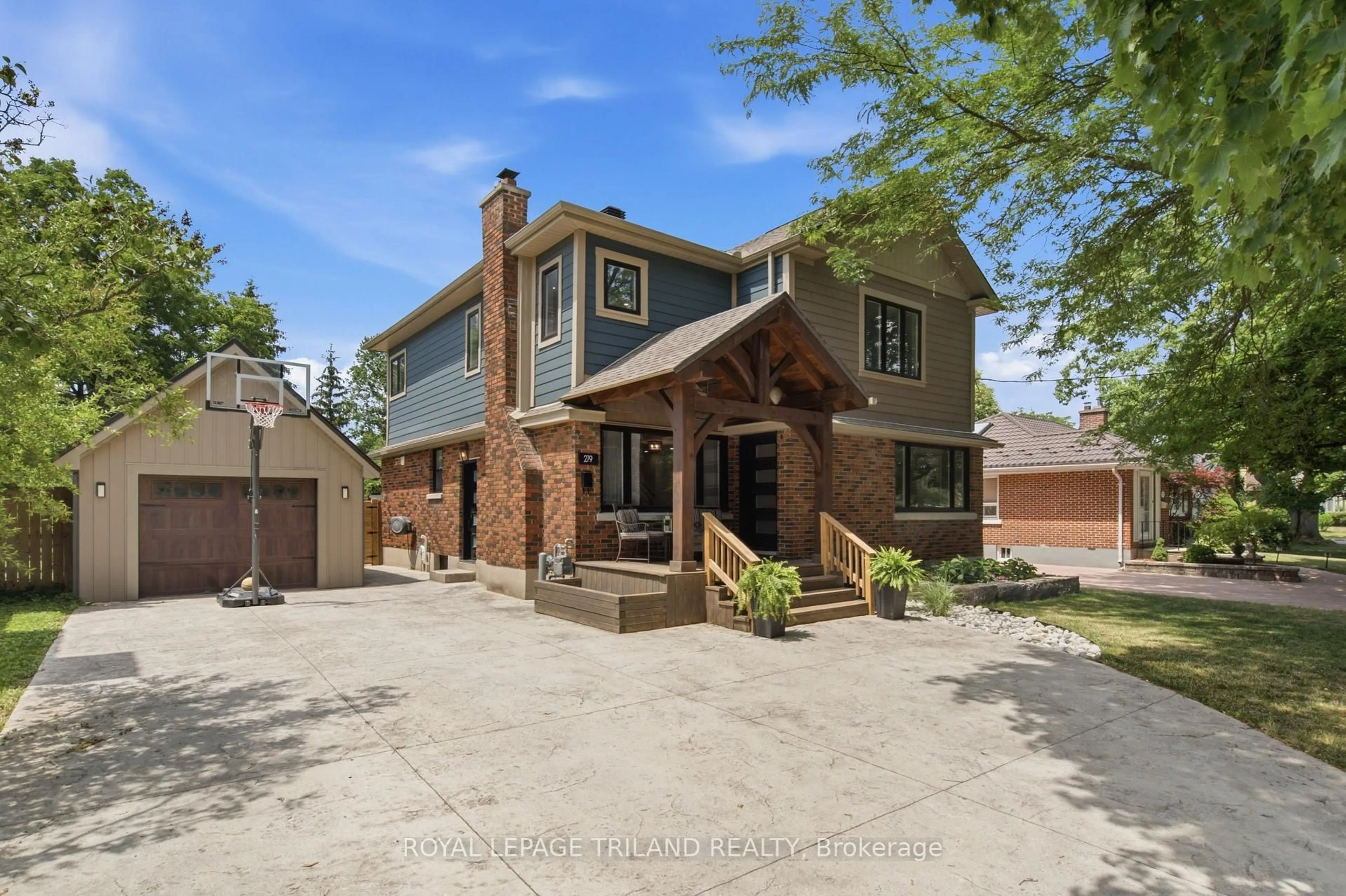 Home with brick exterior material, street for 279 Stephen St, London South Ontario N6K 2M9