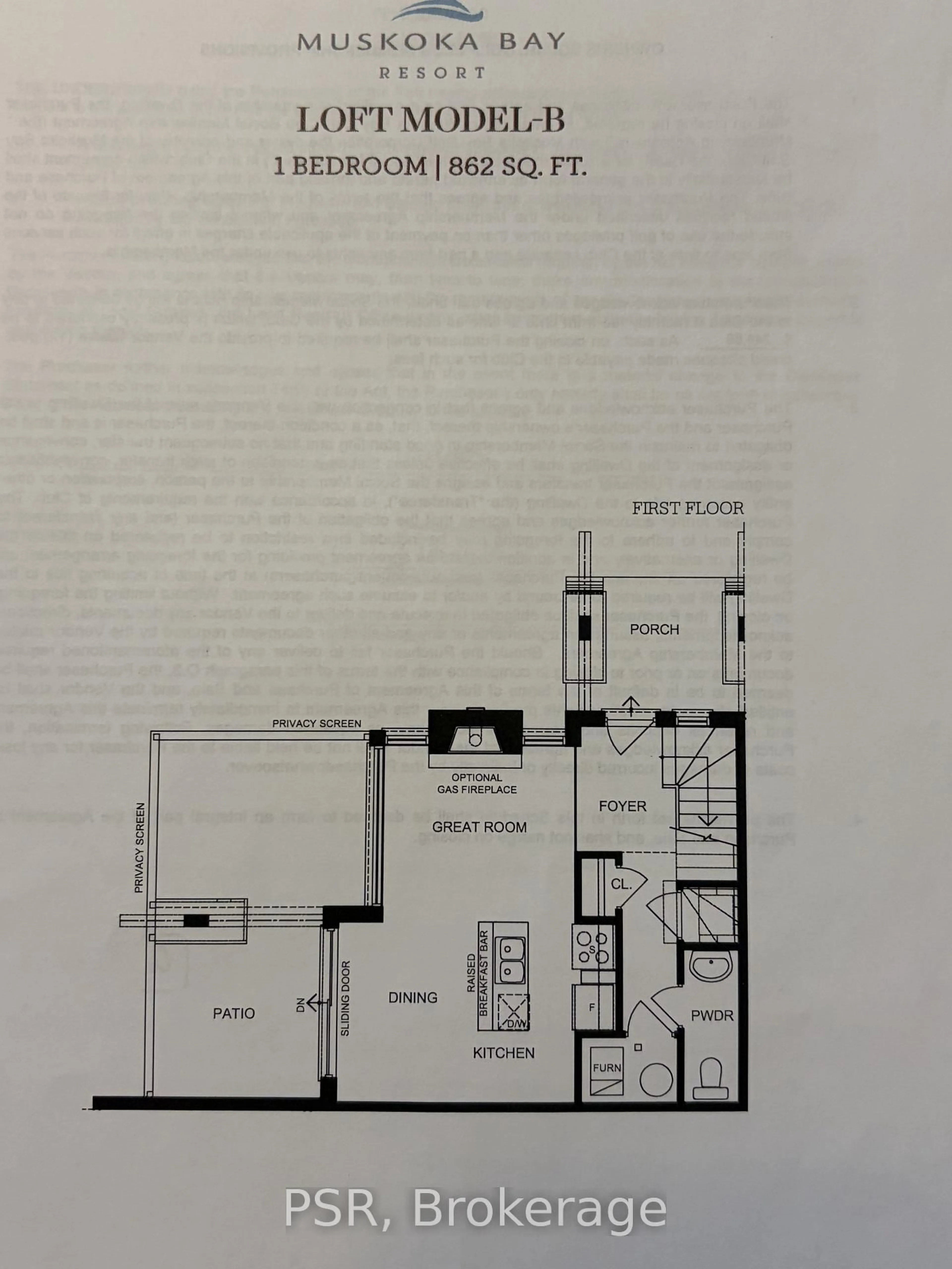 Floor plan for 44 Carrick Tr, Gravenhurst Ontario P1P 0A6