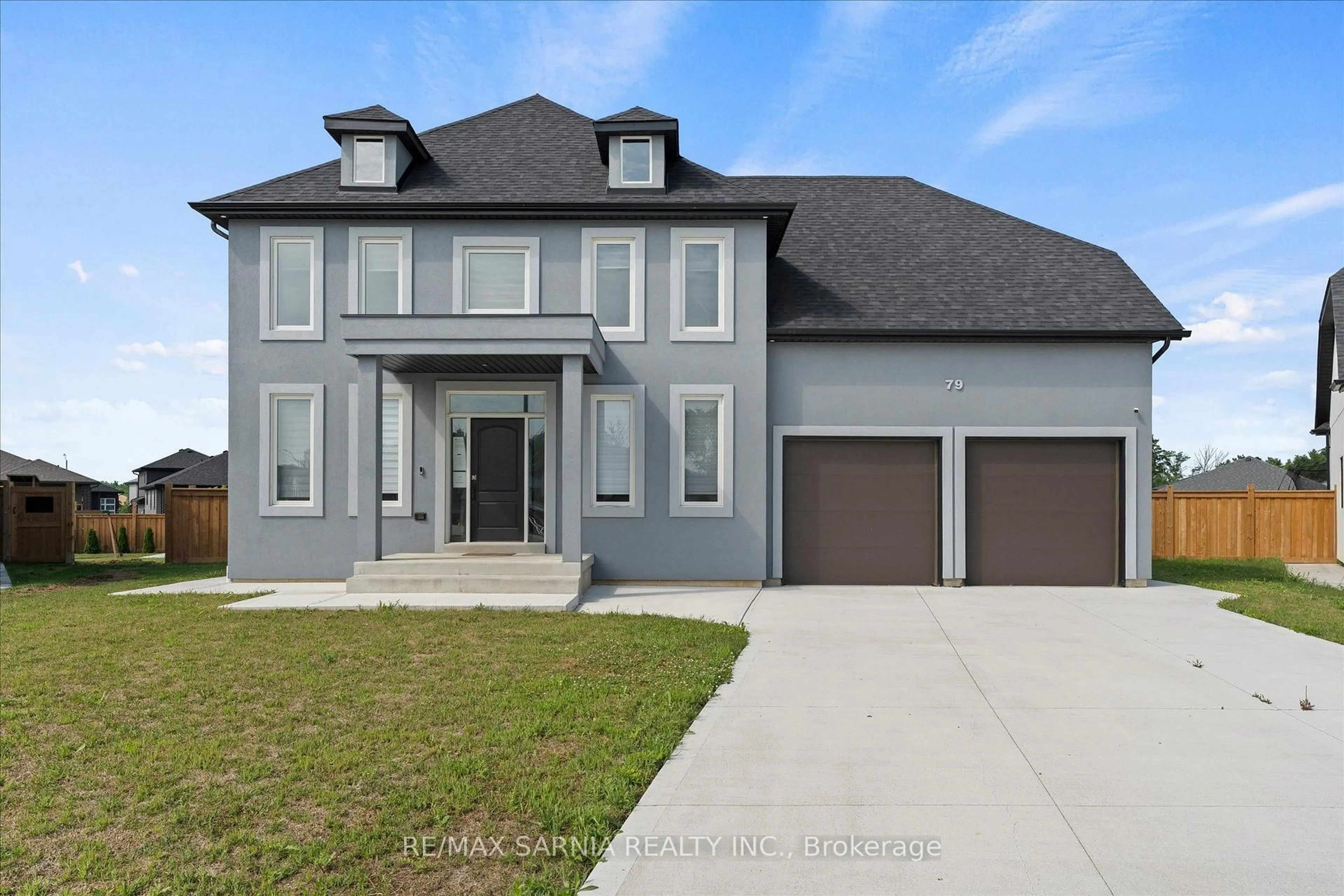 Home with brick exterior material, street for 79 Noble Crt, Amherstburg Ontario N9V 0G8