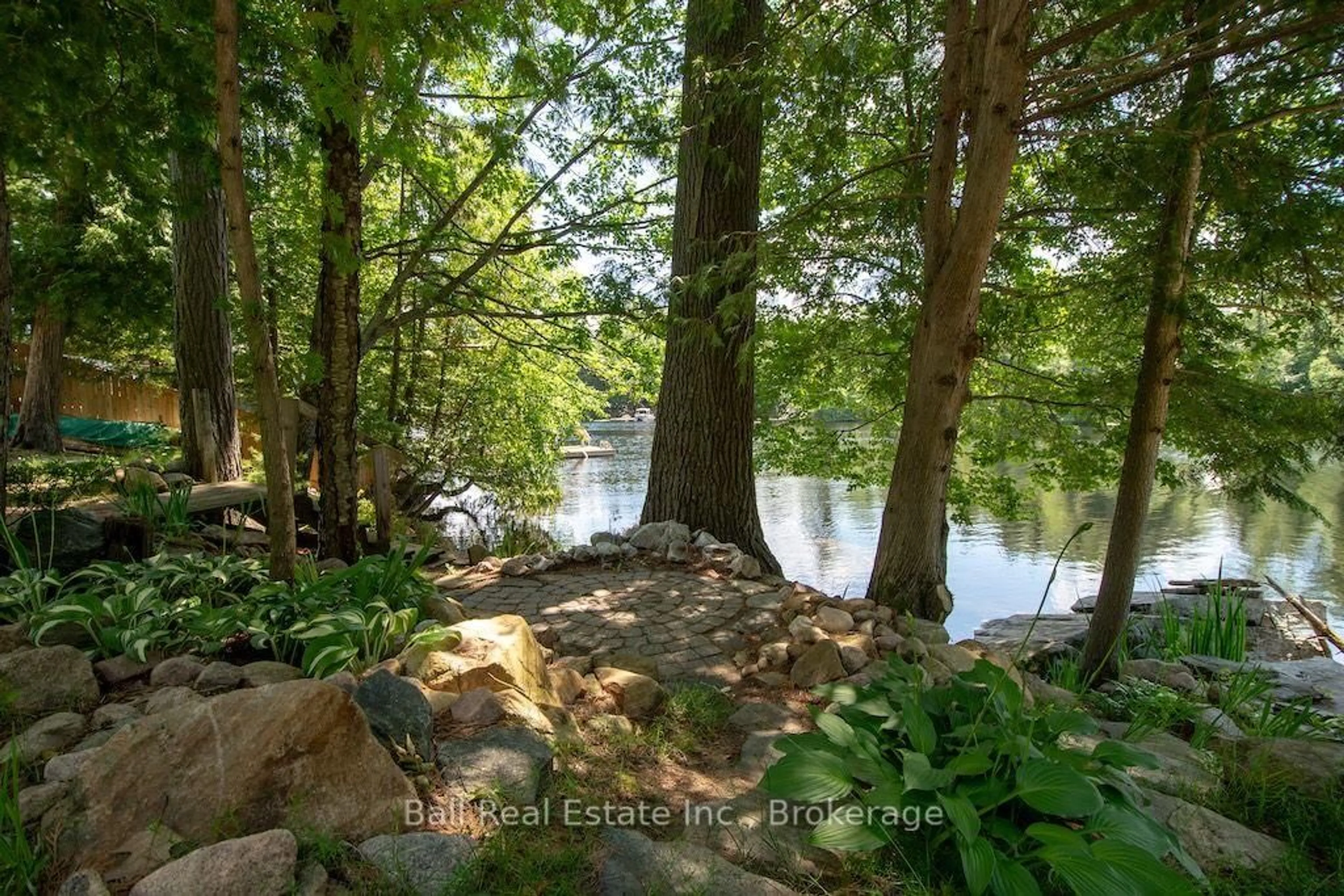 Patio, water/lake/river/ocean view for 142 Baldwin Bay Rd, Trent Lakes Ontario K0L 1J0