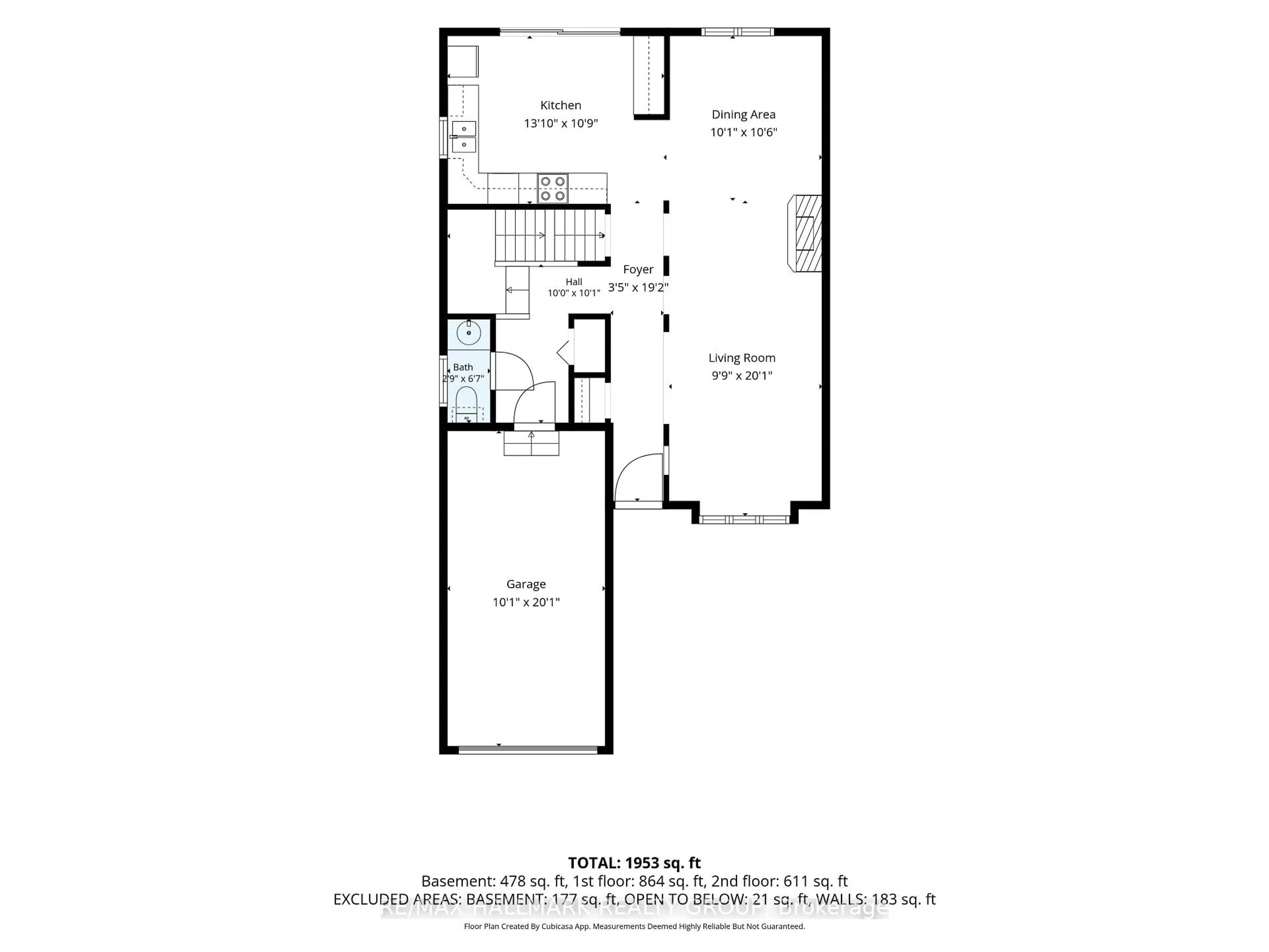 Floor plan for 6398 Glen Knolls Dr, Orleans Ontario K1C 2X2