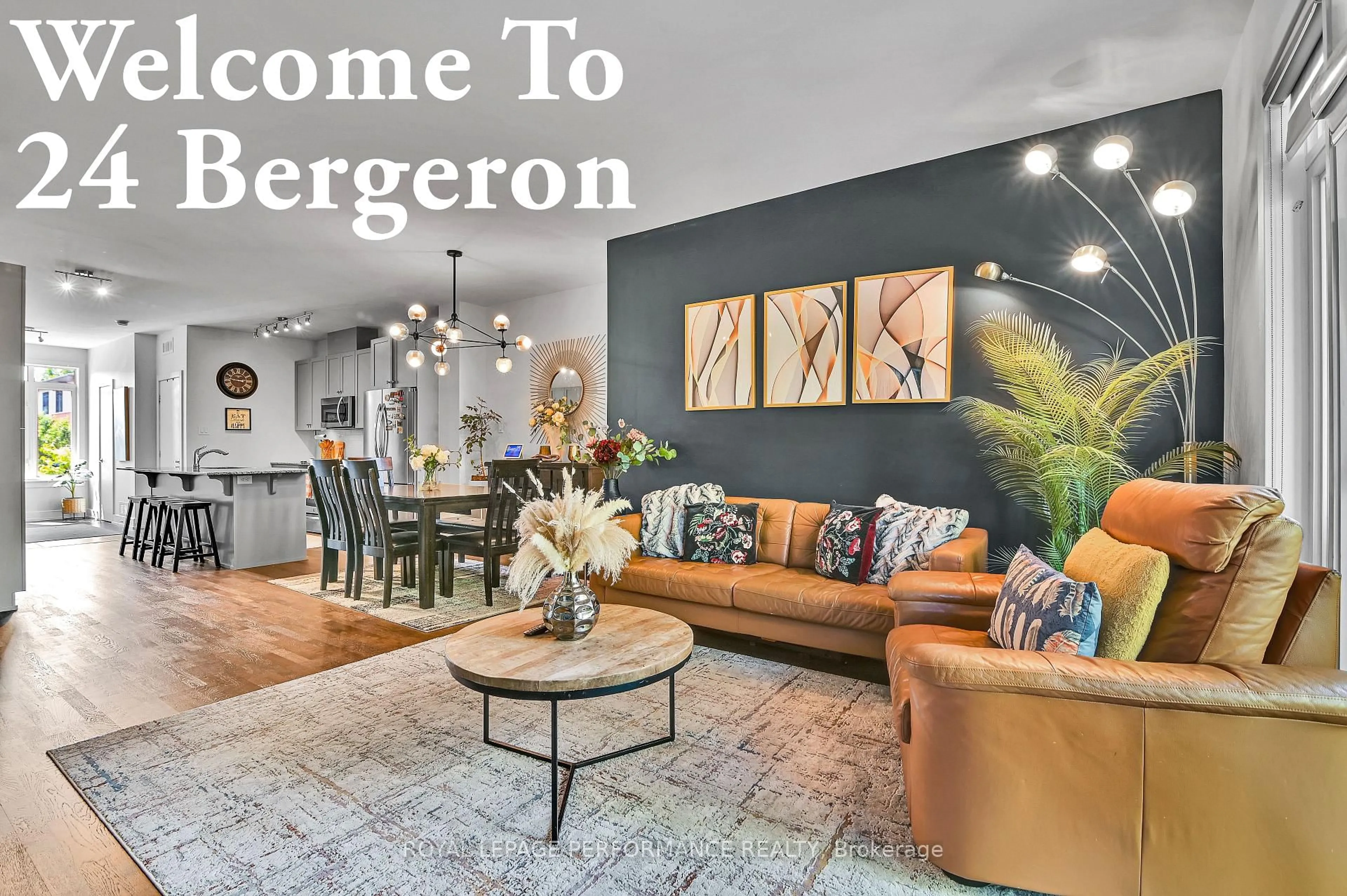 Living room with furniture, unknown for 24 Bergeron Private #23, Orleans Ontario K1C 0C2