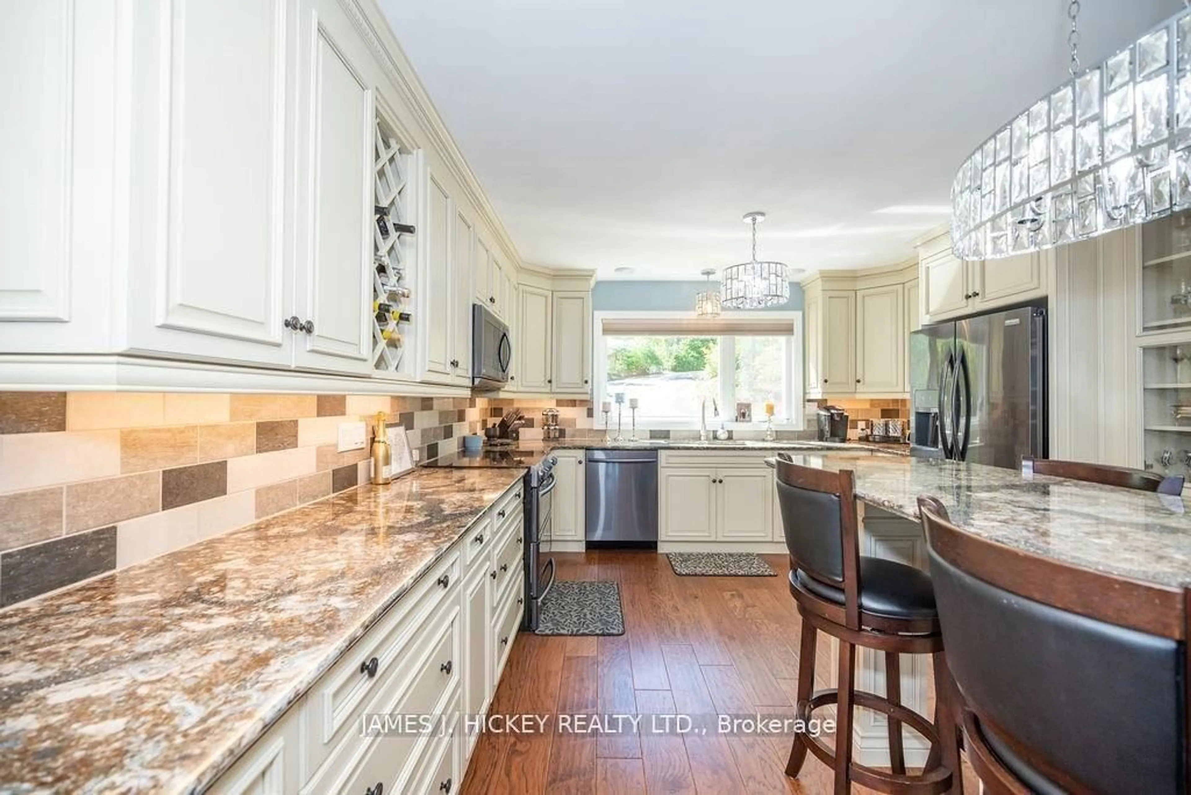 Open concept kitchen, ceramic/tile floor for 294 Lau-Ren Rd, Deep River Ontario K0J 1P0