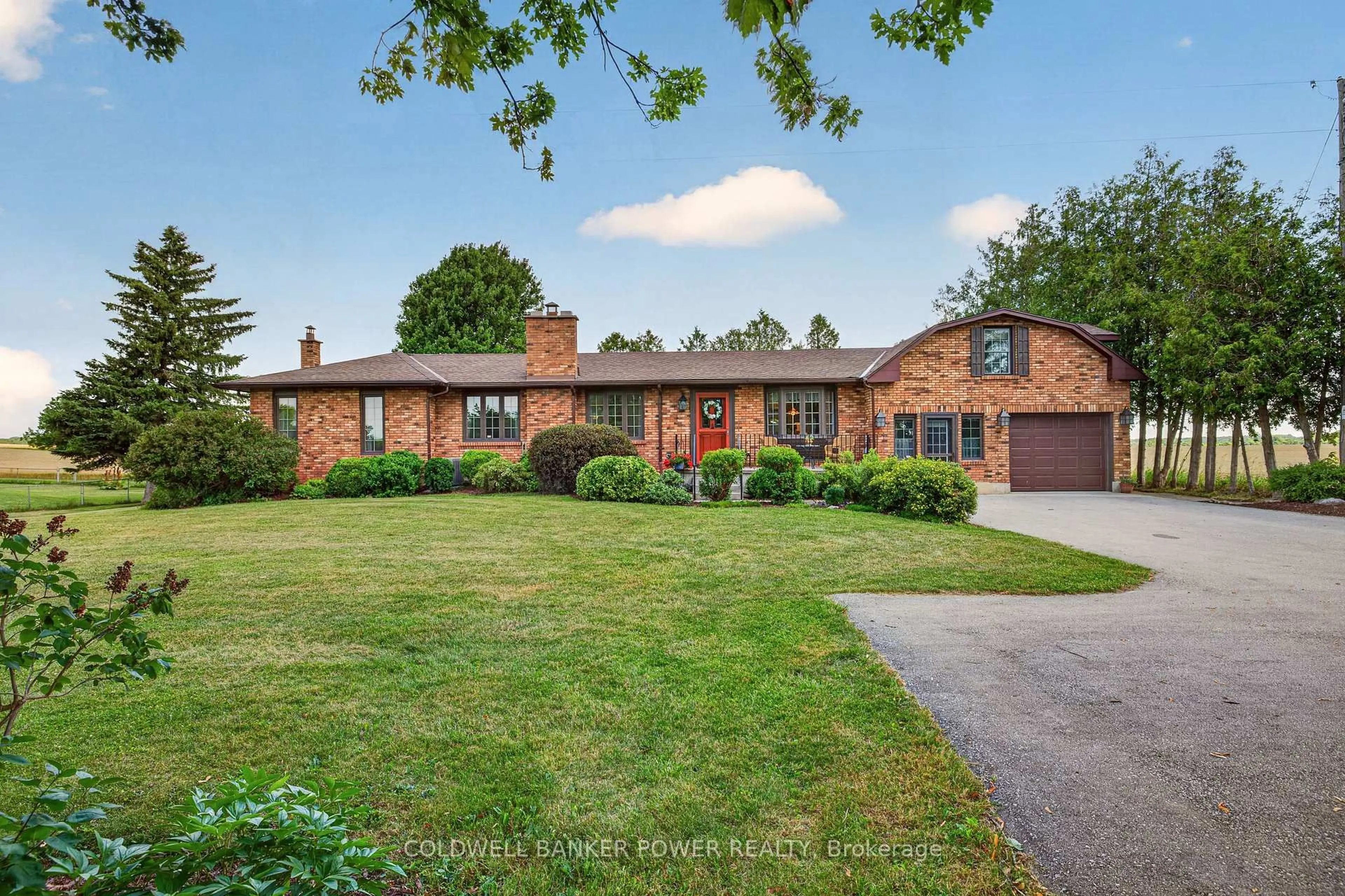 Home with brick exterior material, street for 42248 Ferguson Line, Central Elgin Ontario N5P 3T1