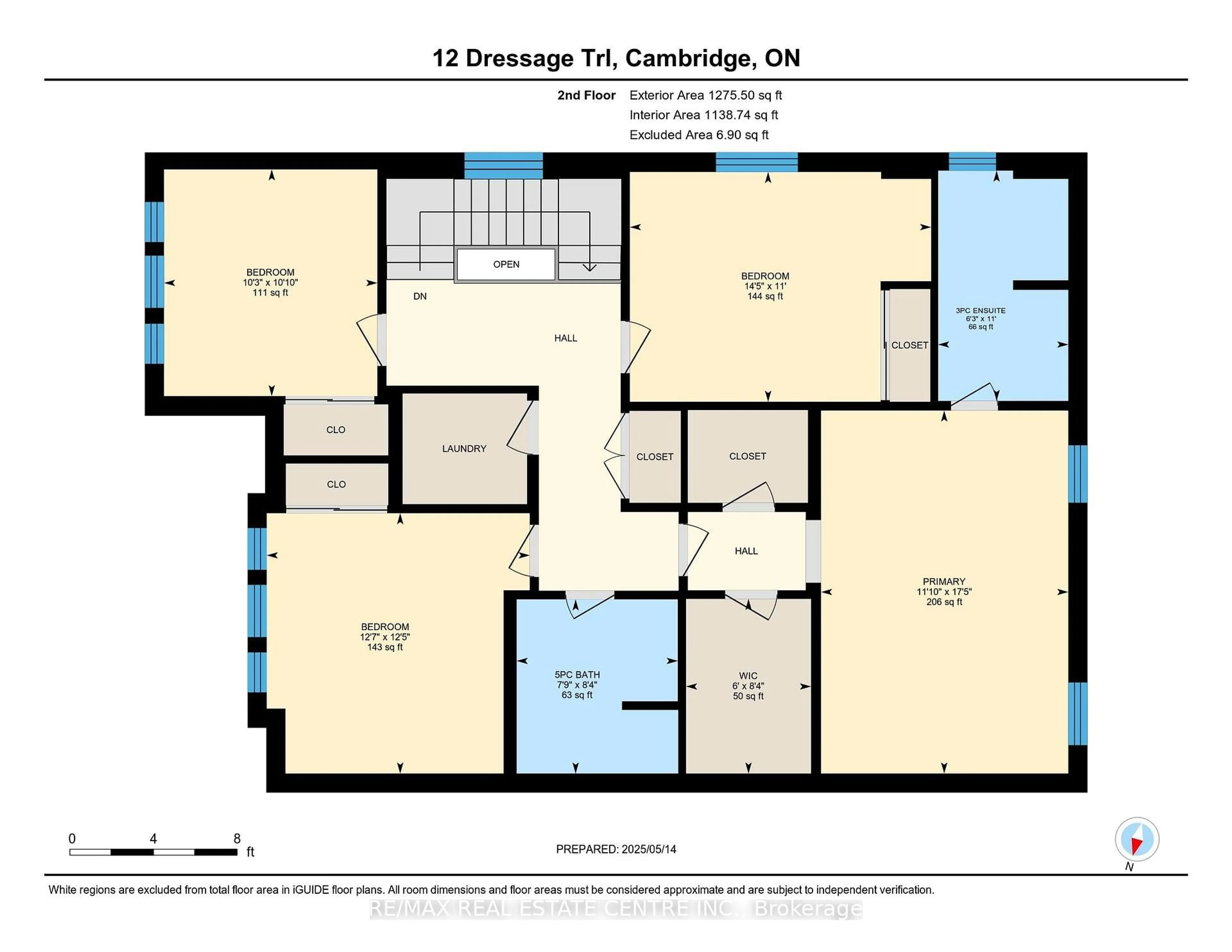 Floor plan for 12 Dressage Tr, Cambridge Ontario N3E 0C3