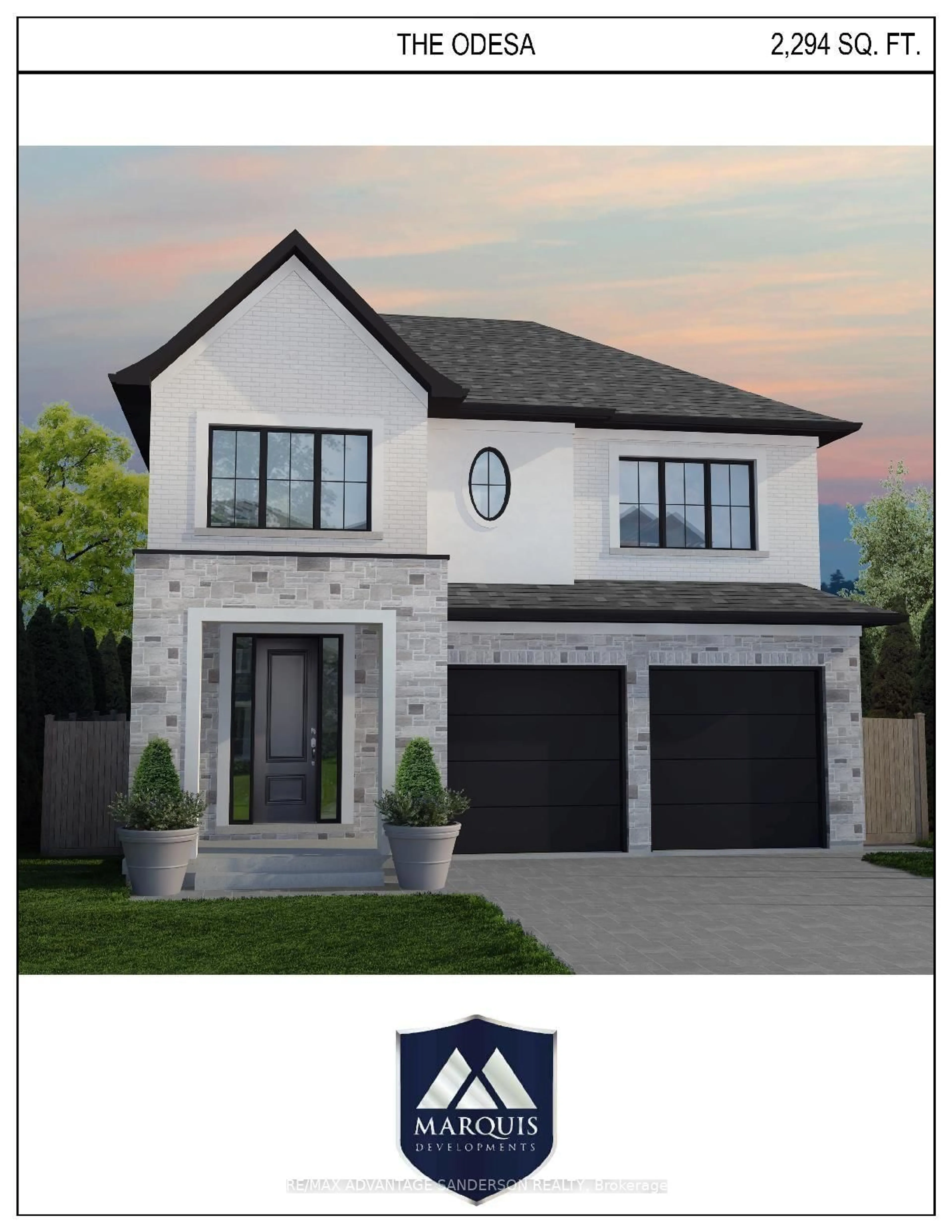 Home with brick exterior material, street for 117 Basil Cres, Middlesex Centre Ontario N0M 2A0