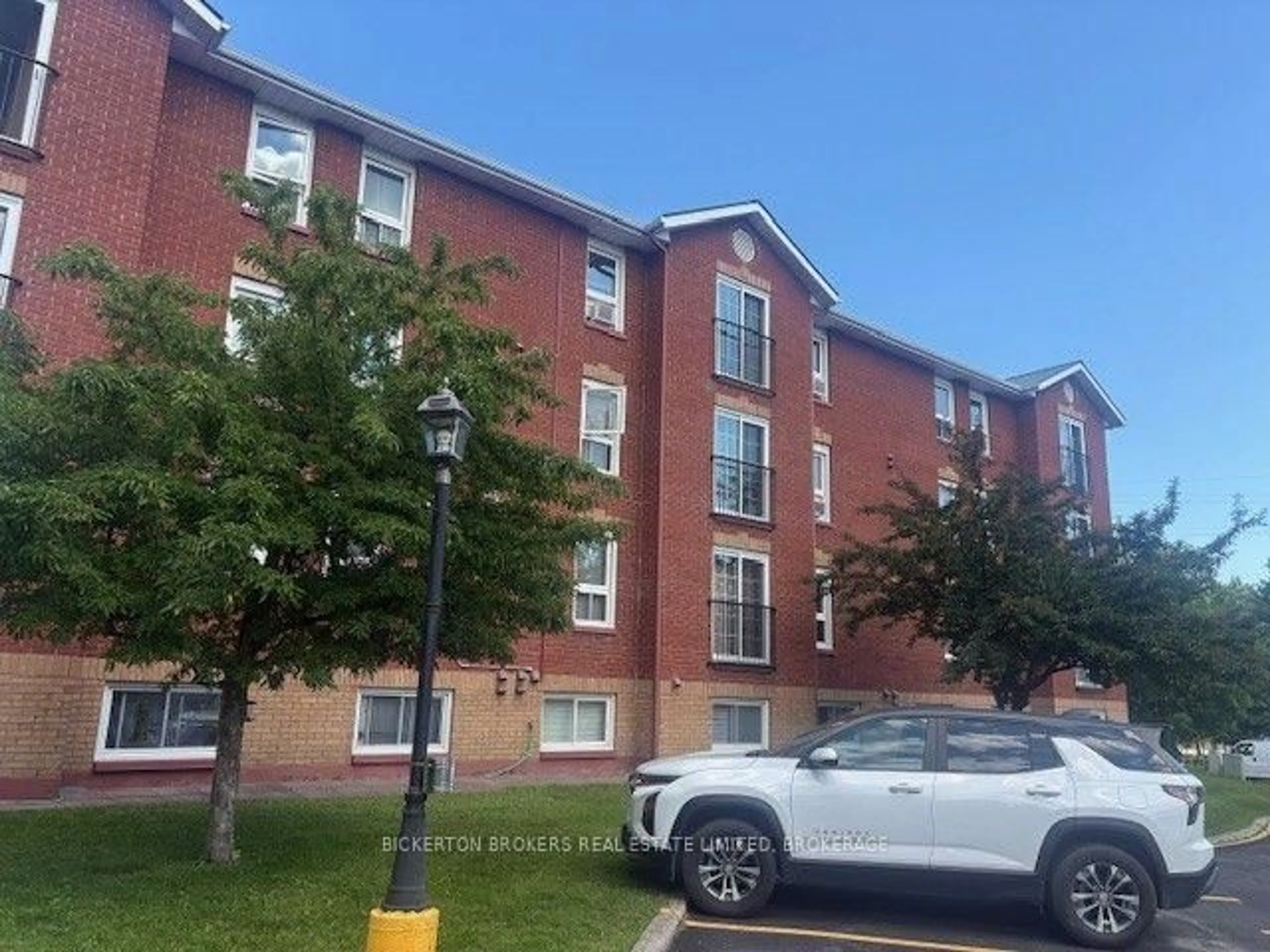 A pic from outside/outdoor area/front of a property/back of a property/a pic from drone, street for 550 Talbot Pl #301, Gananoque Ontario K7G 3C6