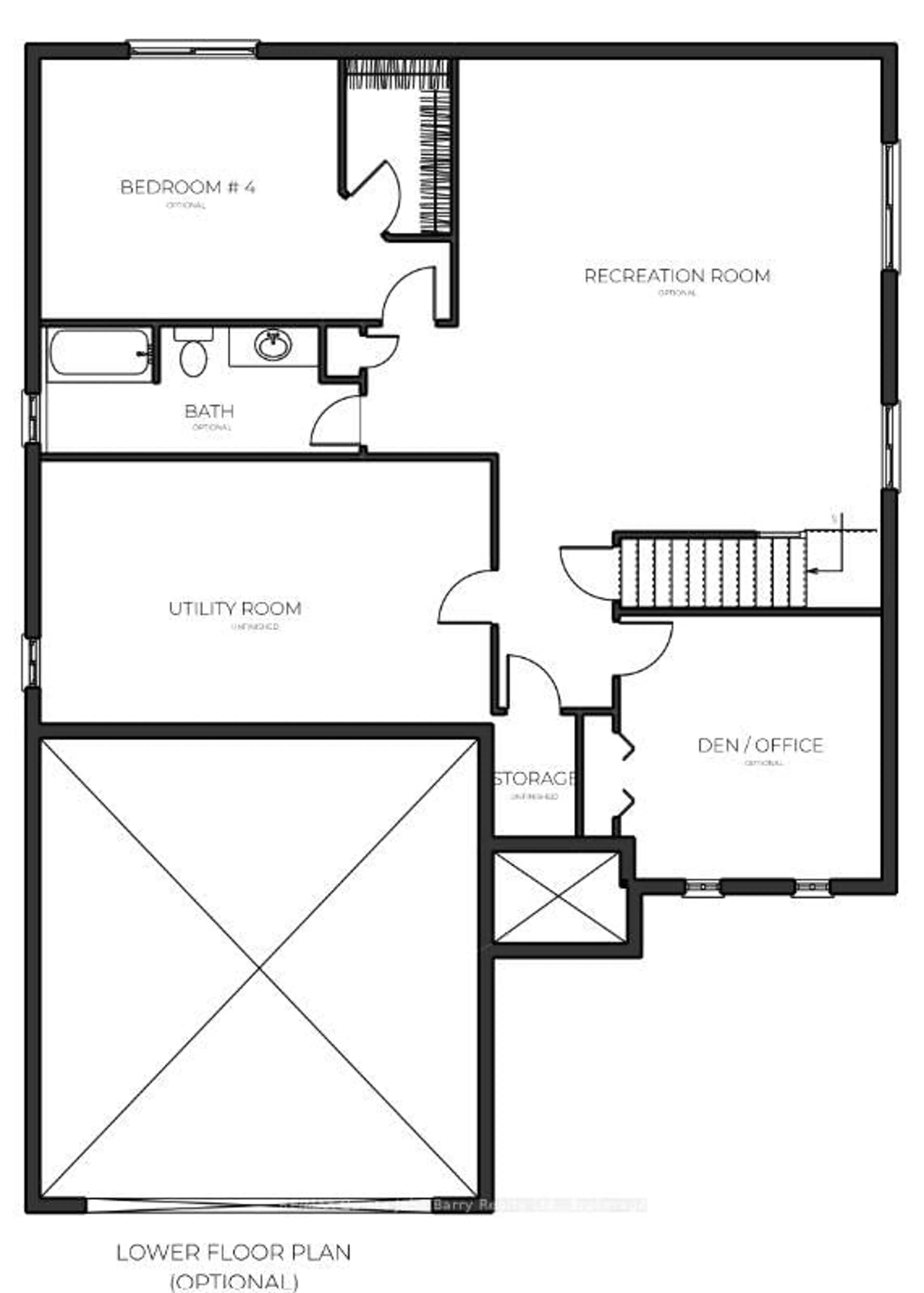Floor plan for 30 Parkland Circ #Lot 15, Quinte West Ontario K8V 0R3
