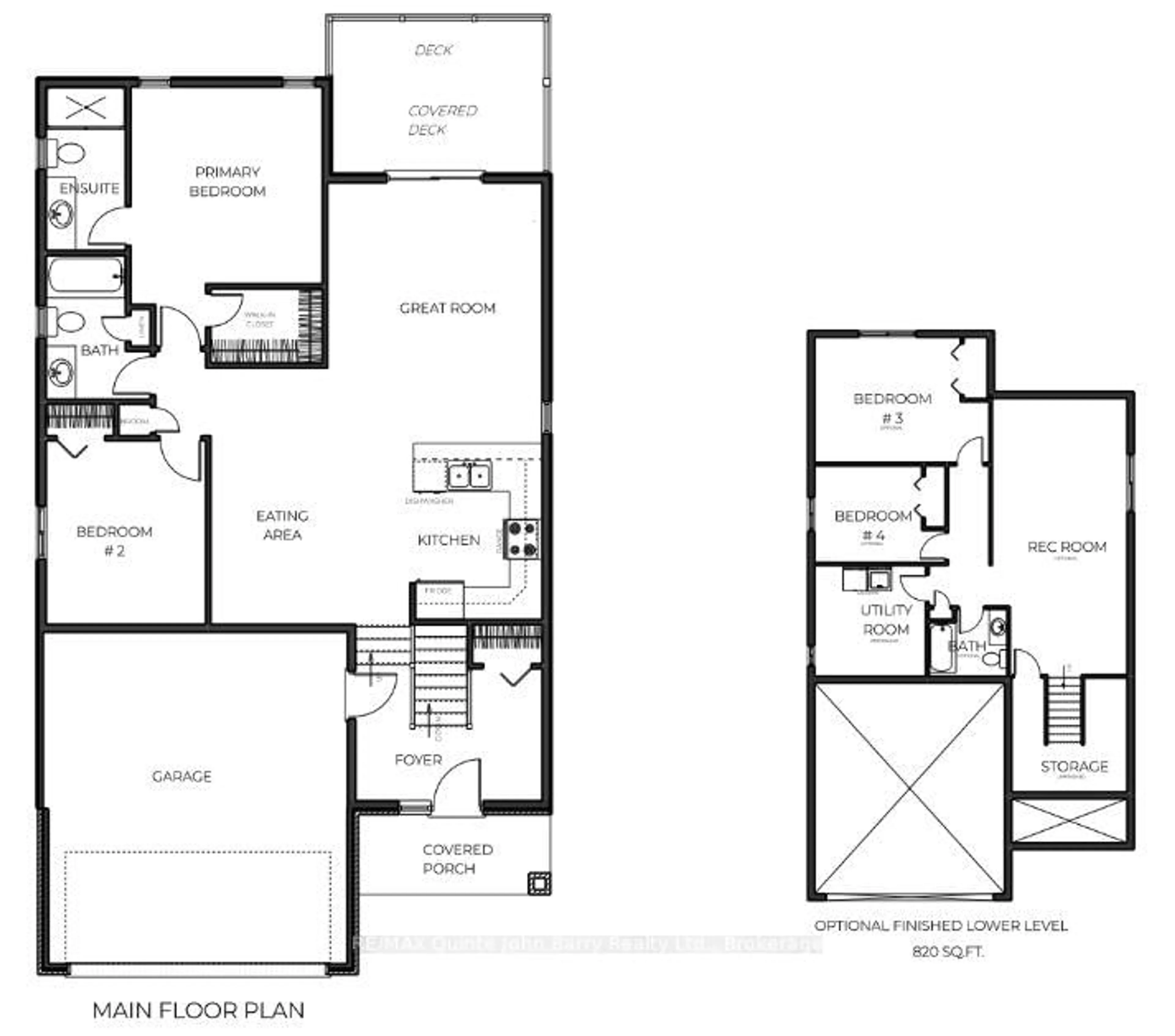 Floor plan for 48 Parkland Circ #Lot 24, Quinte West Ontario K8V 0R4