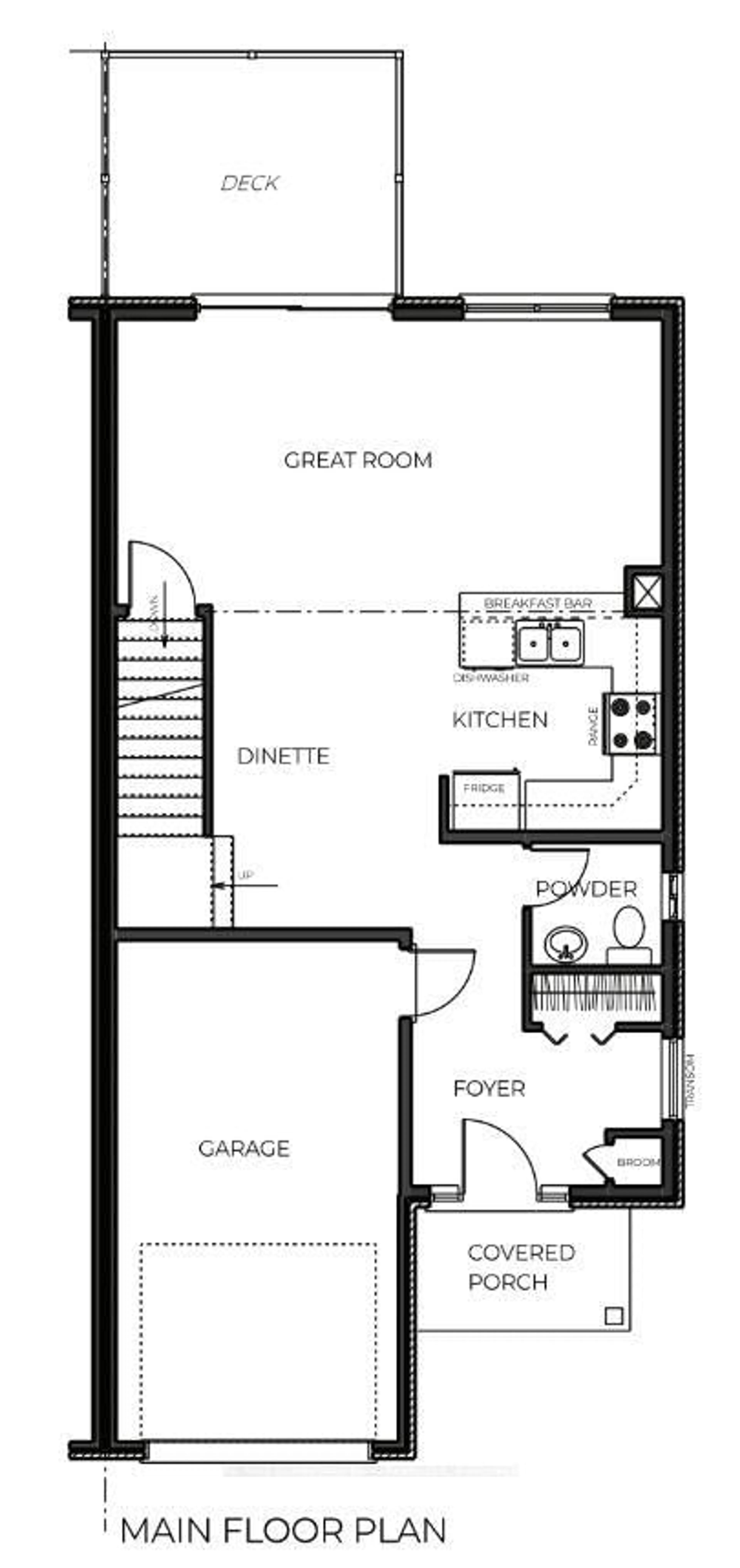 Floor plan for 51 Parkland Circ #Lot 50, Quinte West Ontario K8V 0R3