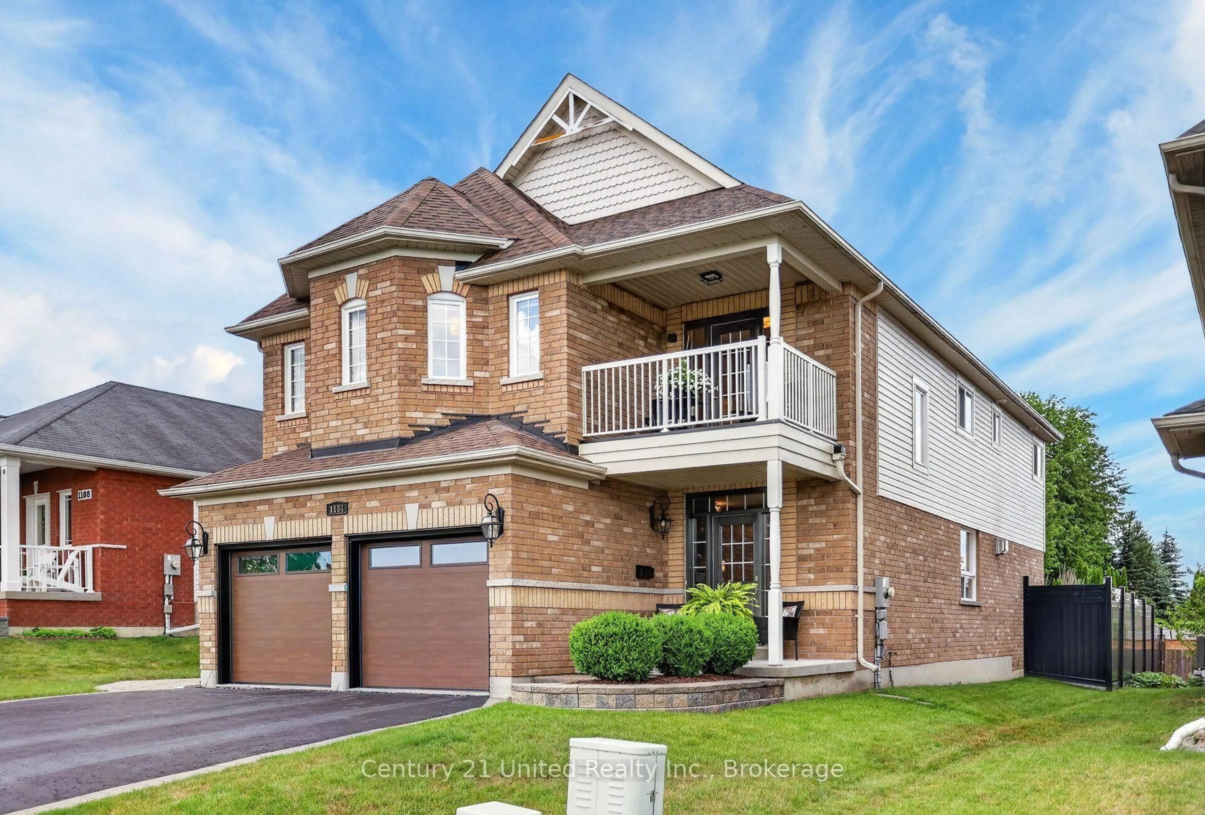 Home with brick exterior material, street for 1184 Scollard Dr, Peterborough Ontario K9H 0A8