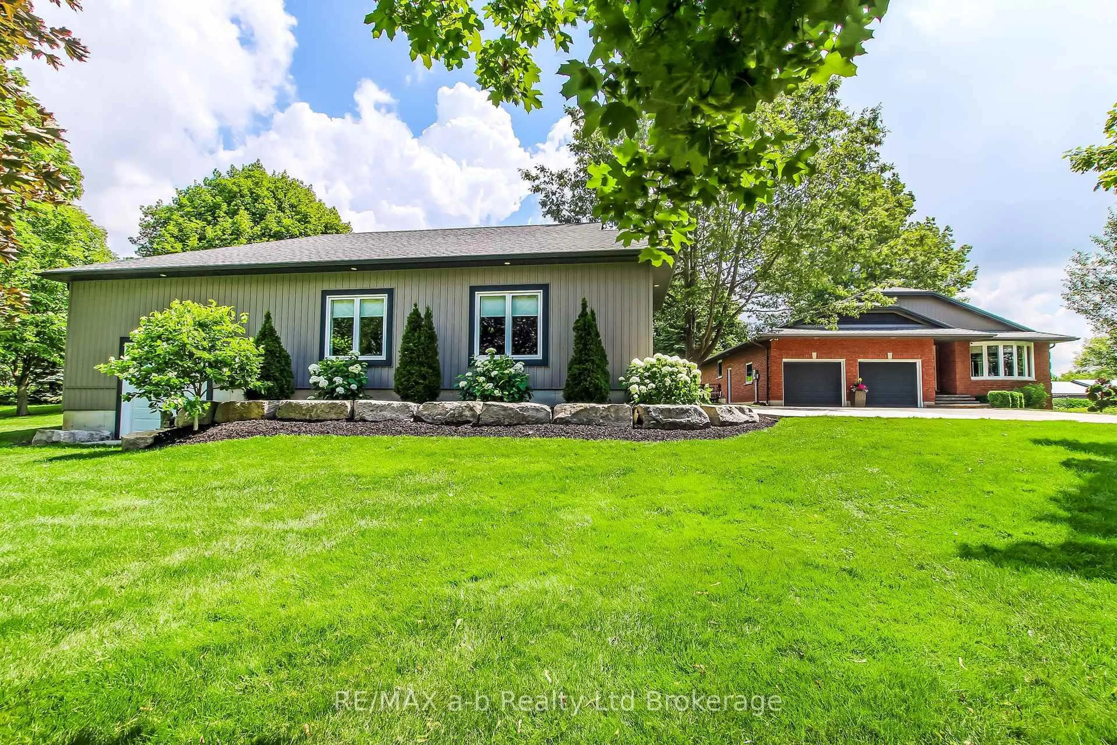 Home with brick exterior material, unknown for 325840 Norwich Rd, Norwich Ontario N0J 1P0