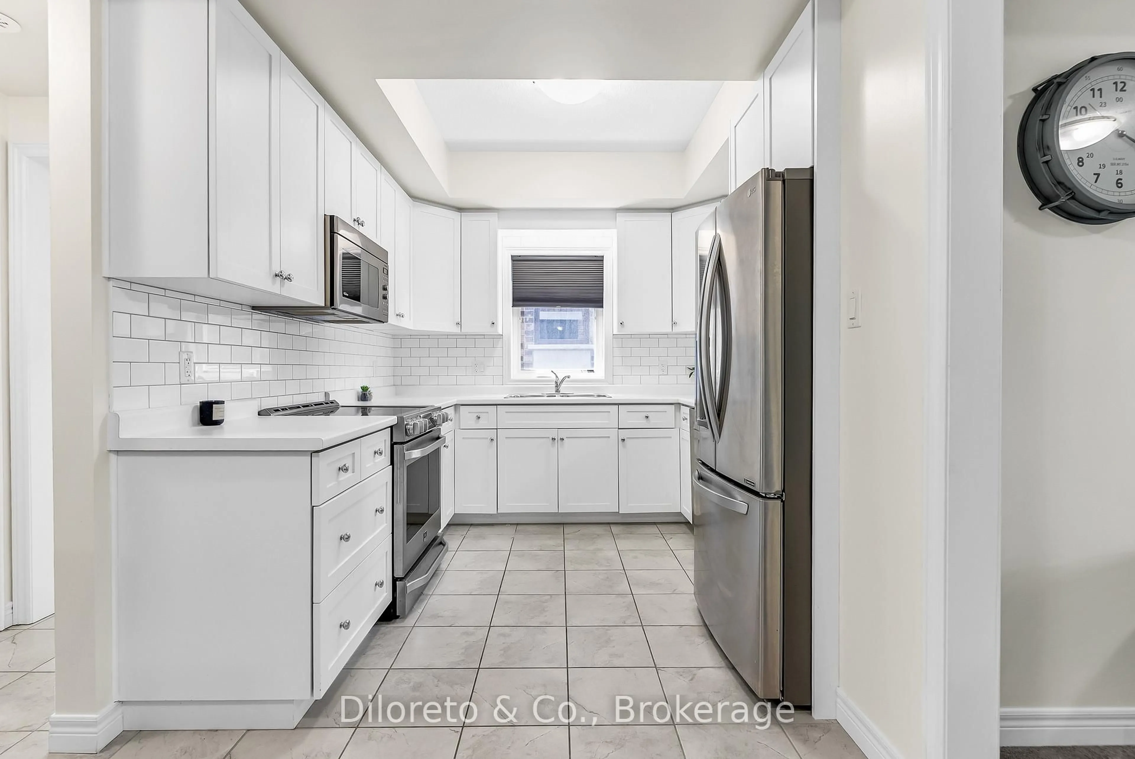 Standard kitchen, ceramic/tile floor for 39 Kay Cres #31, Guelph Ontario N1L 0N5