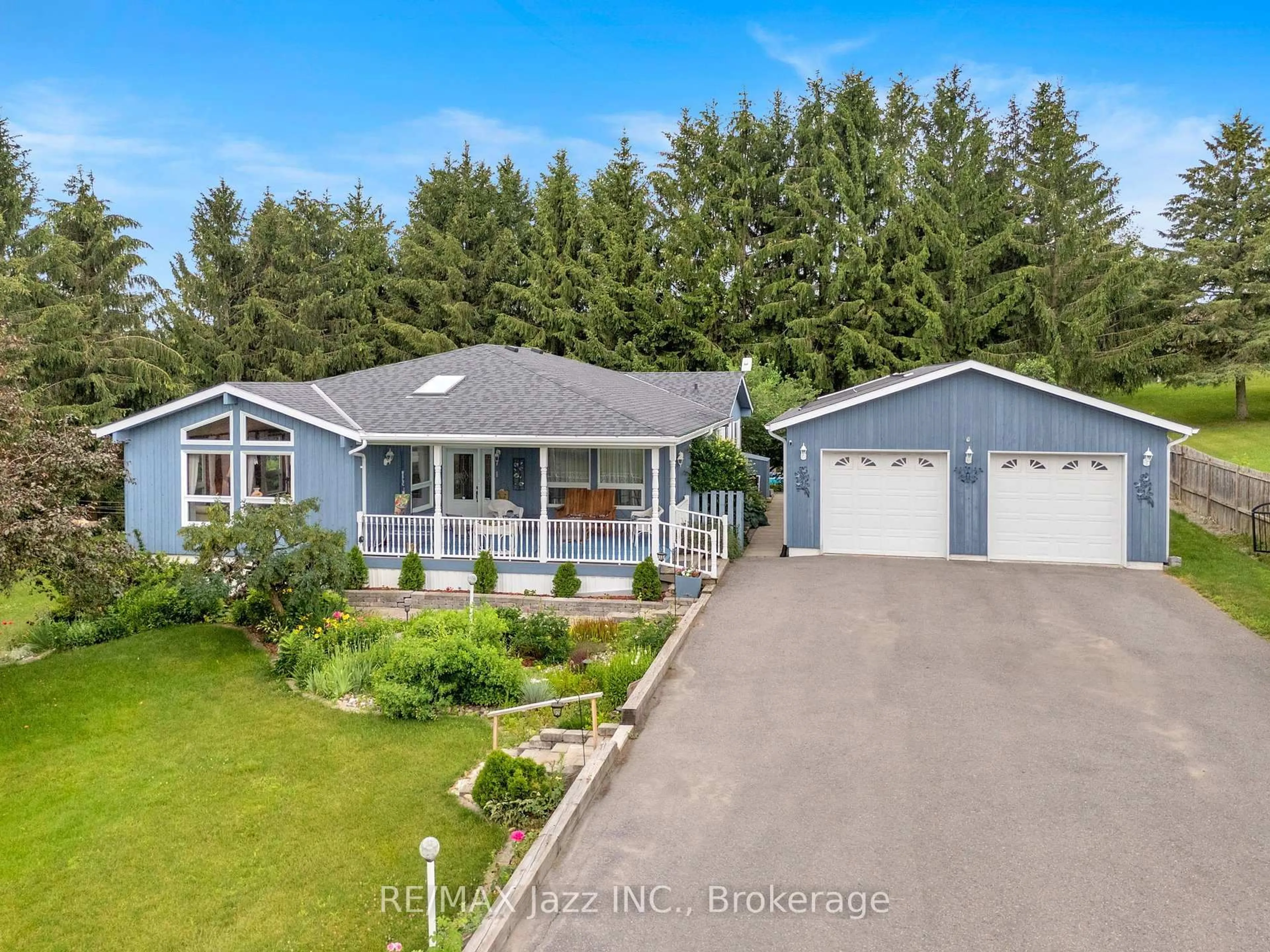 A pic from outside/outdoor area/front of a property/back of a property/a pic from drone, unknown for 9632 County 10 Rd, Port Hope Ontario L0A 1B0