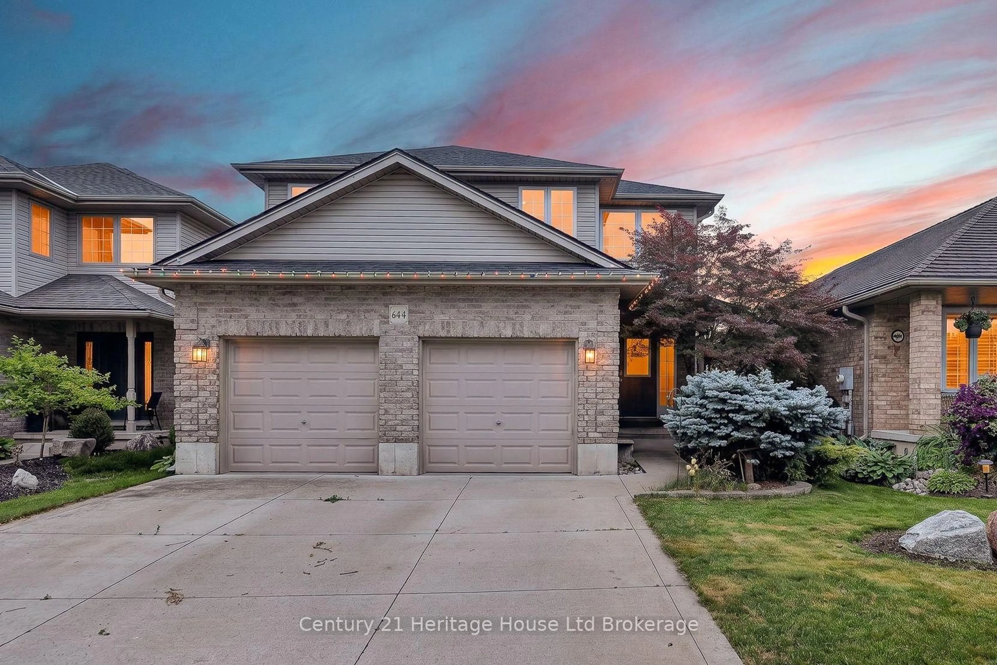Home with brick exterior material, street for 644 Hummingbird Cres, Woodstock Ontario N4T 0B3