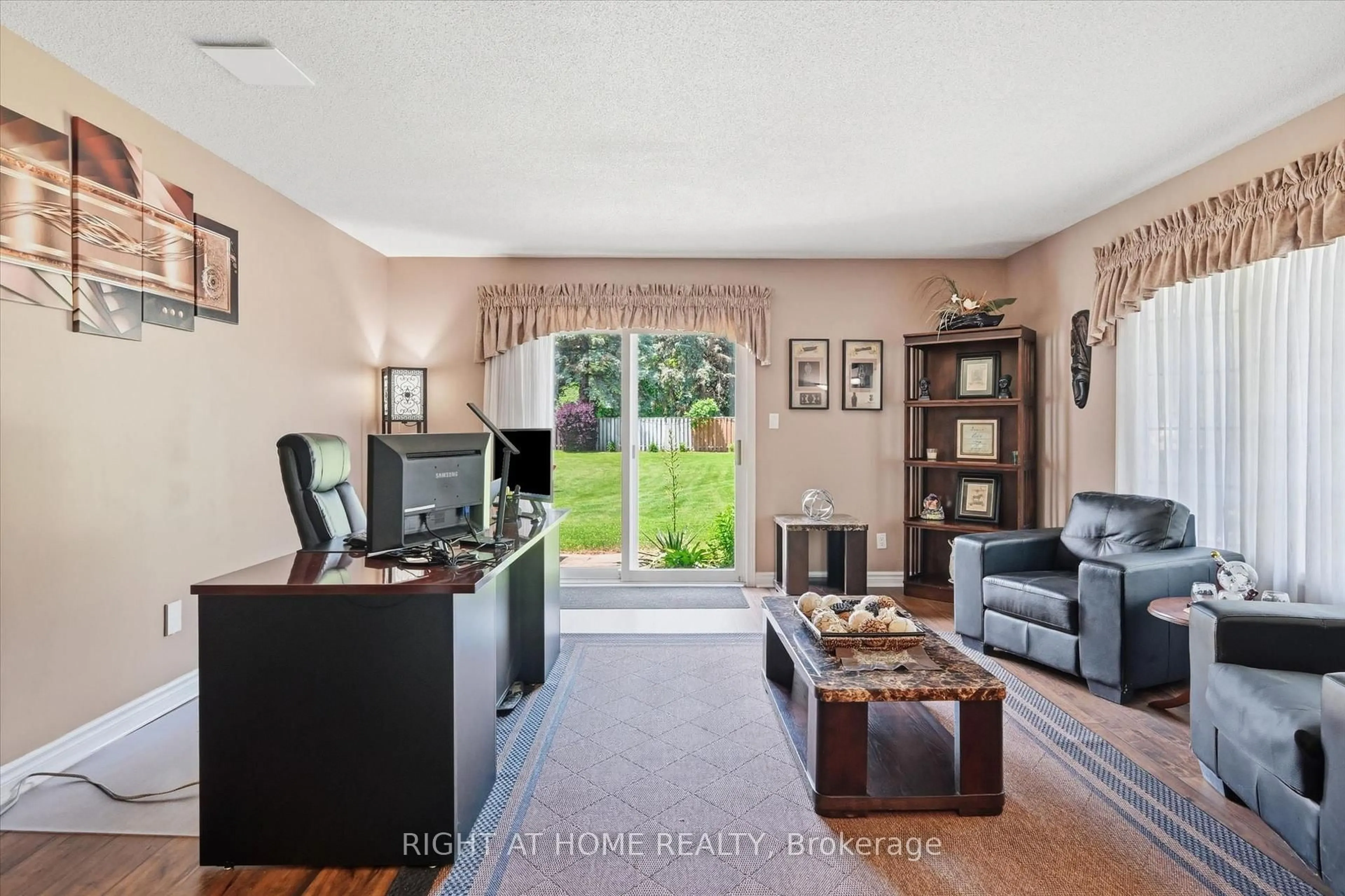 Living room with furniture, ceramic/tile floor for 1 Idared Rd, Hamilton Ontario L0R 1H3