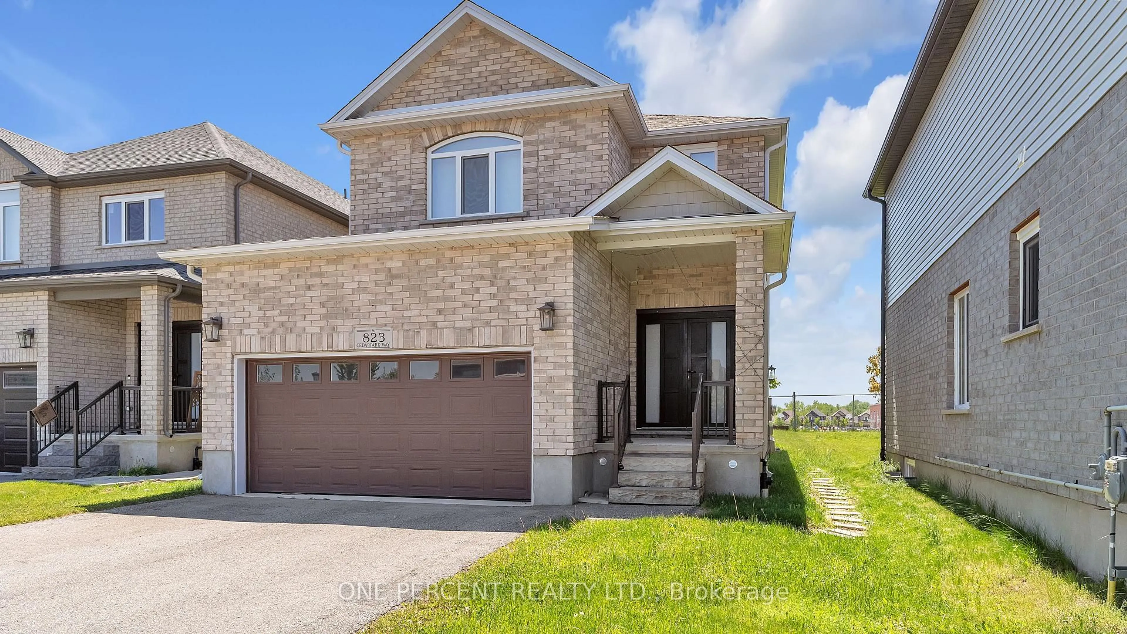 Home with brick exterior material, street for 823 CEDARPARK Way, London North Ontario N5X 0C3