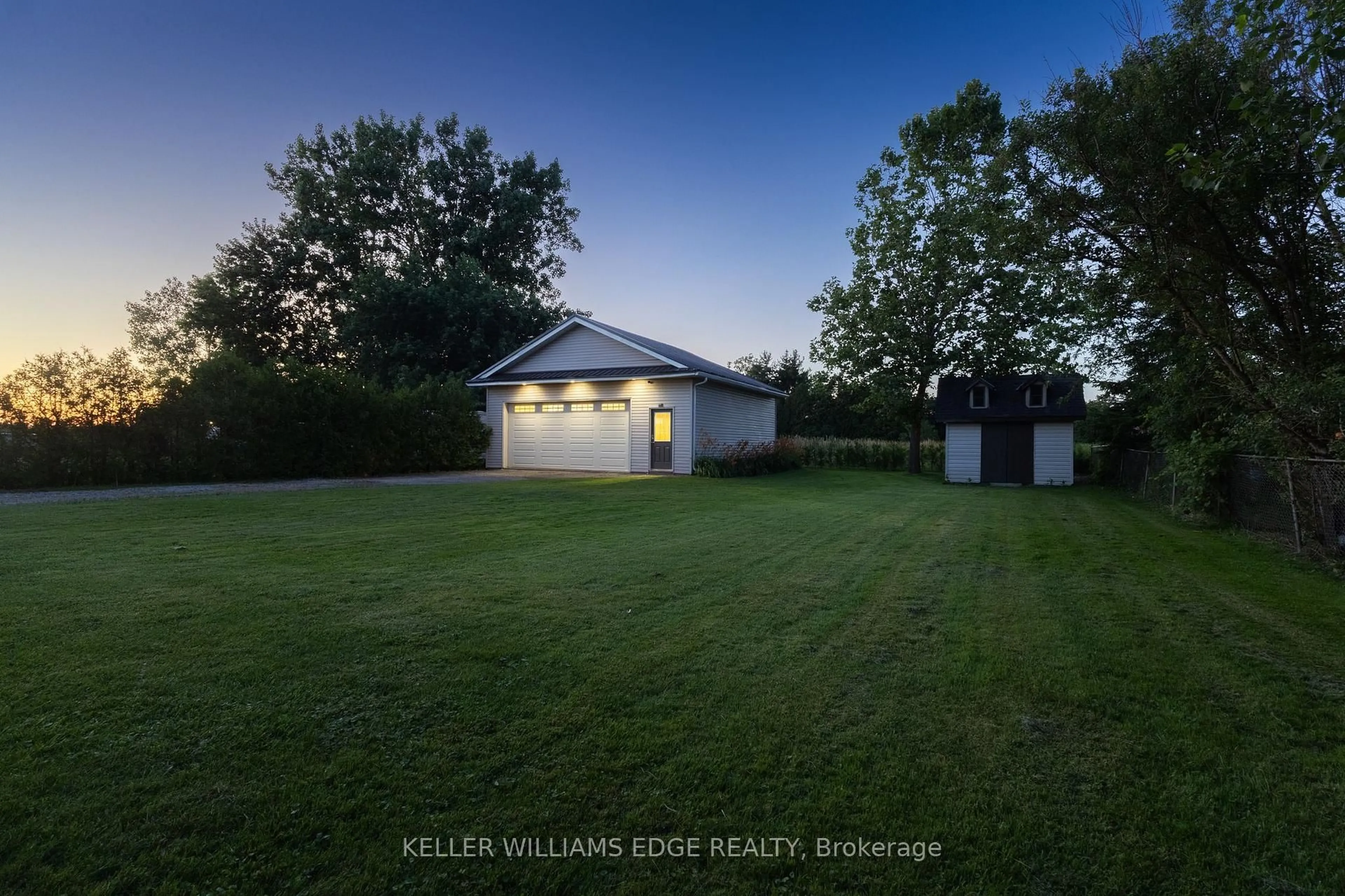 A pic from outside/outdoor area/front of a property/back of a property/a pic from drone, water/lake/river/ocean view for 5276 Dickenson Rd, Hamilton Ontario L0R 1P0