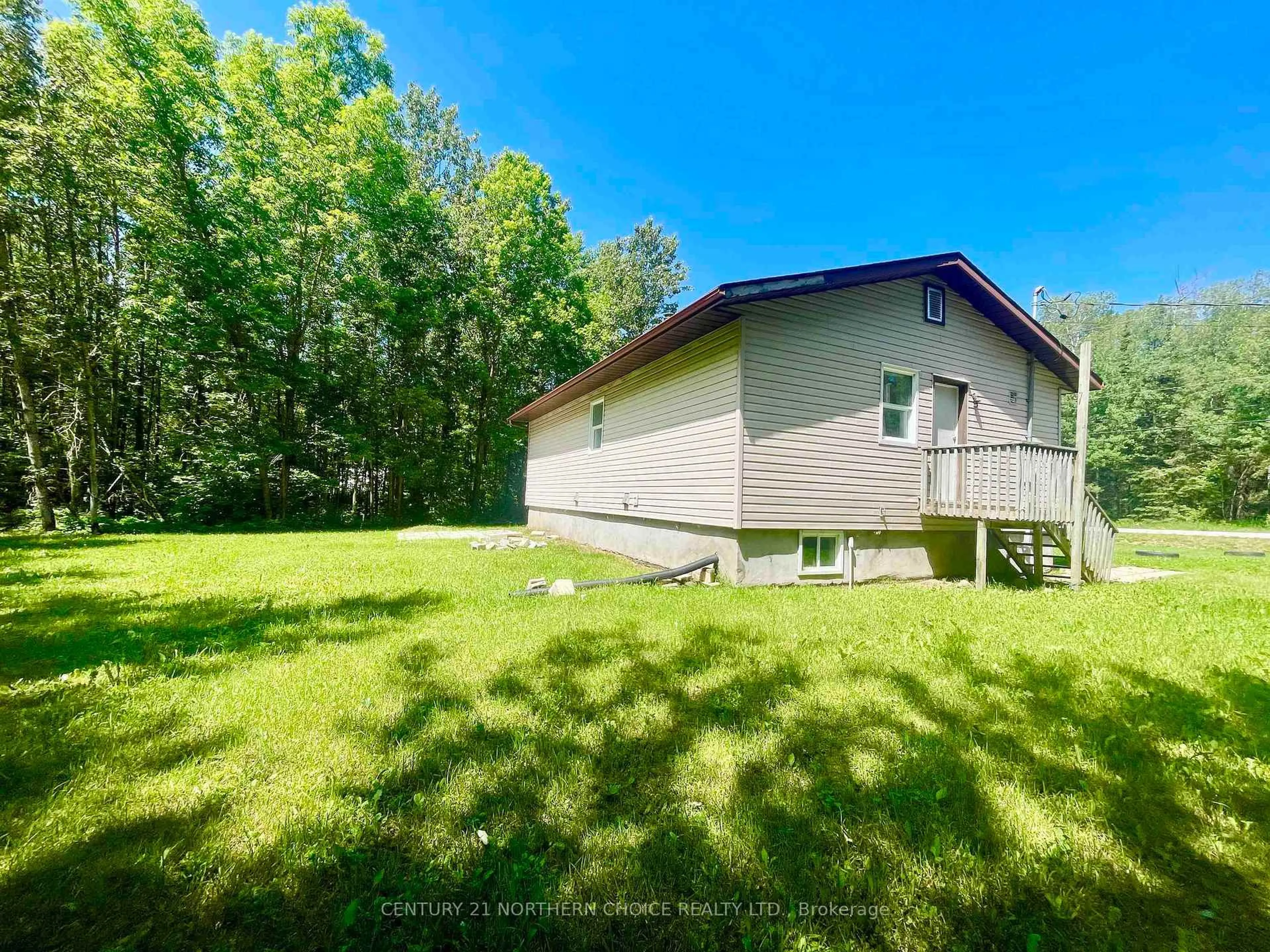 A pic from outside/outdoor area/front of a property/back of a property/a pic from drone, unknown for 297 Cemetery Rd, Kenora Remote Area Ontario P0V 2W0