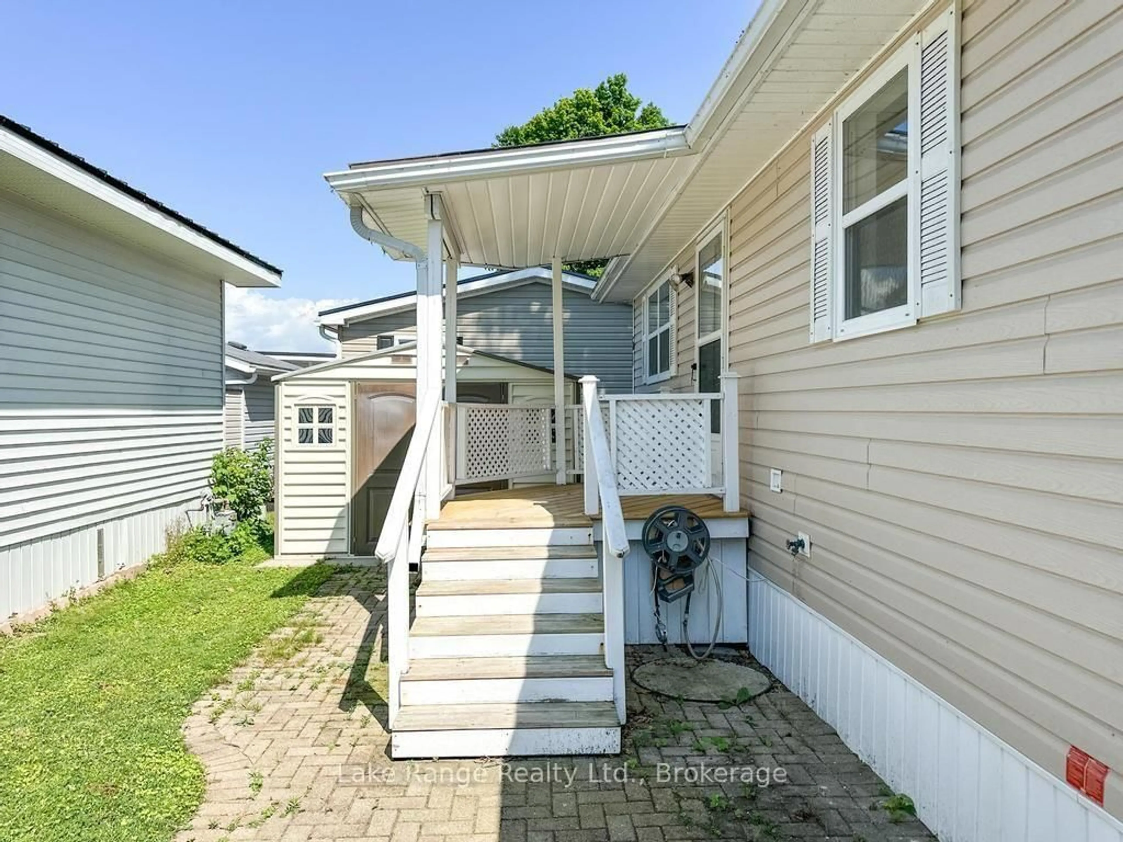 Home with vinyl exterior material, street for 8 Cherokee Lane, Ashfield-Colborne-Wawanosh Ontario N7A 3Y2