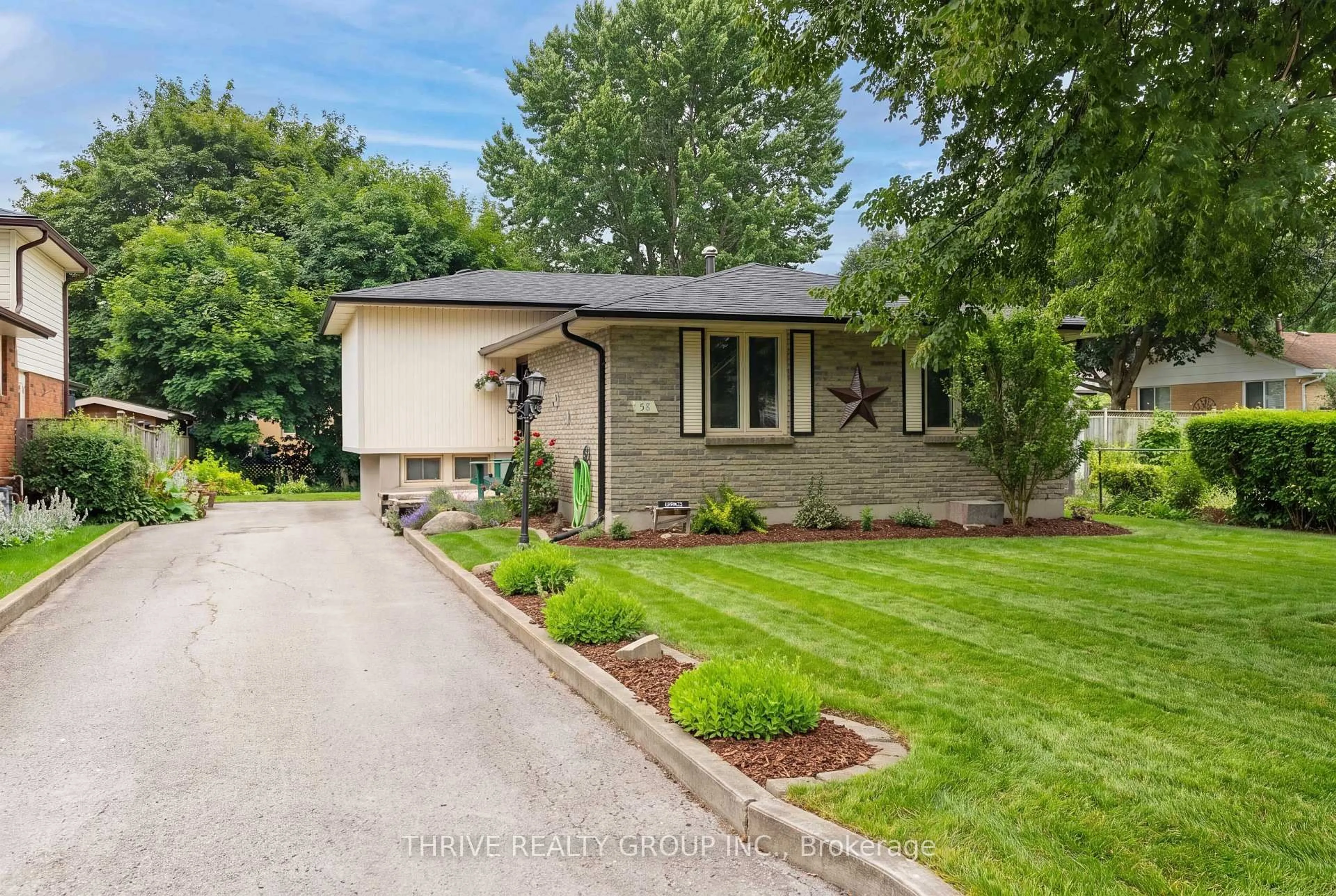 Home with brick exterior material, street for 58 HARCROFT Cres, London South Ontario N6C 3A1
